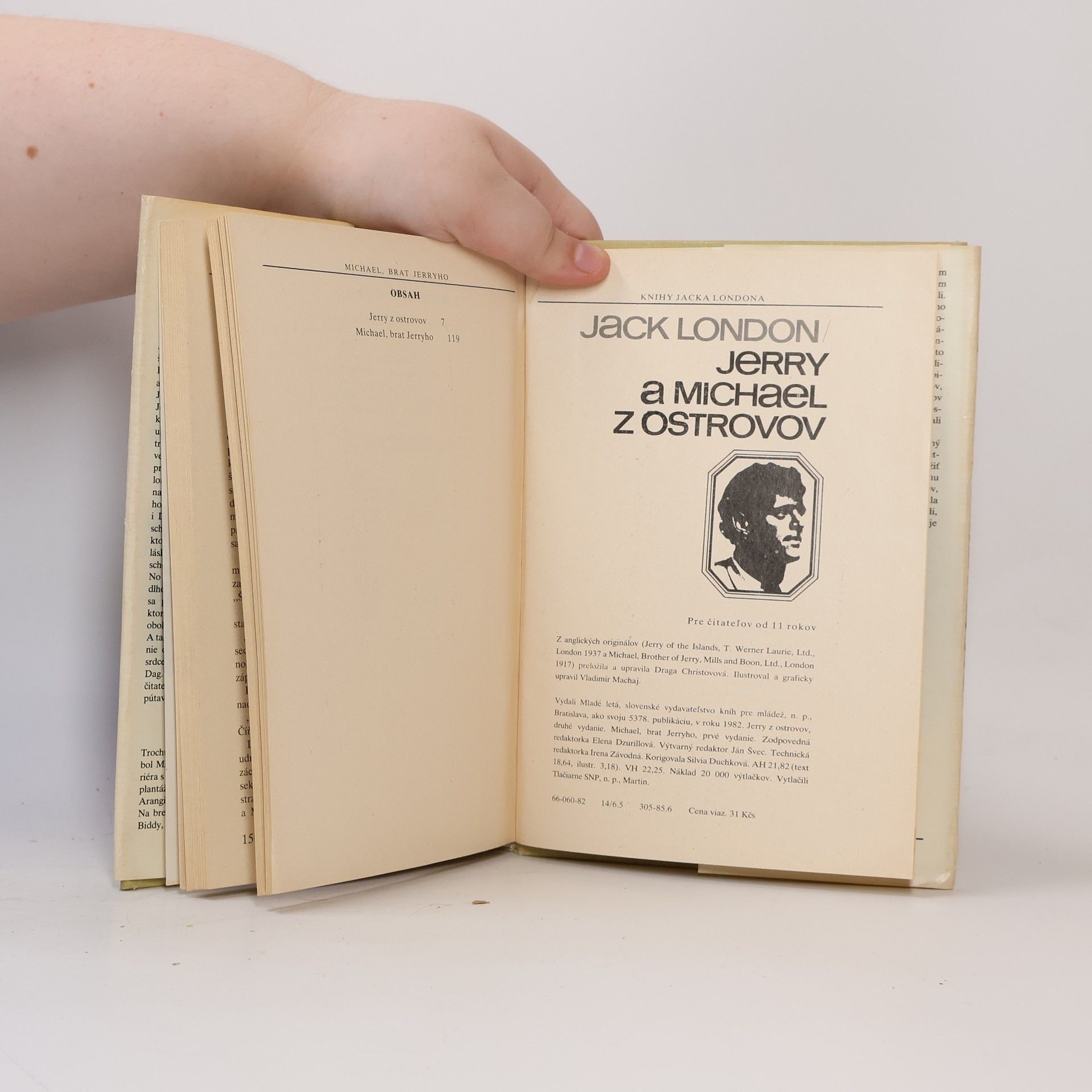 Jack London Jerry a Michael z ostrovov