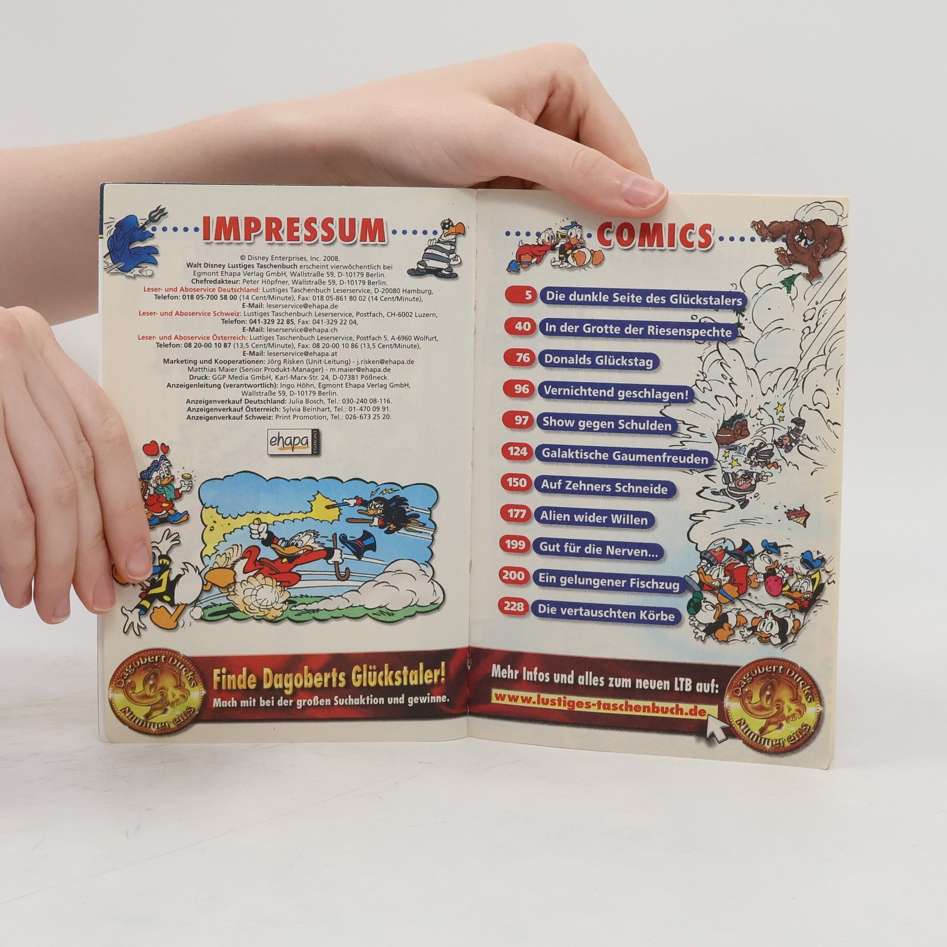 Walt Disney Lustiges Taschenbuch 381