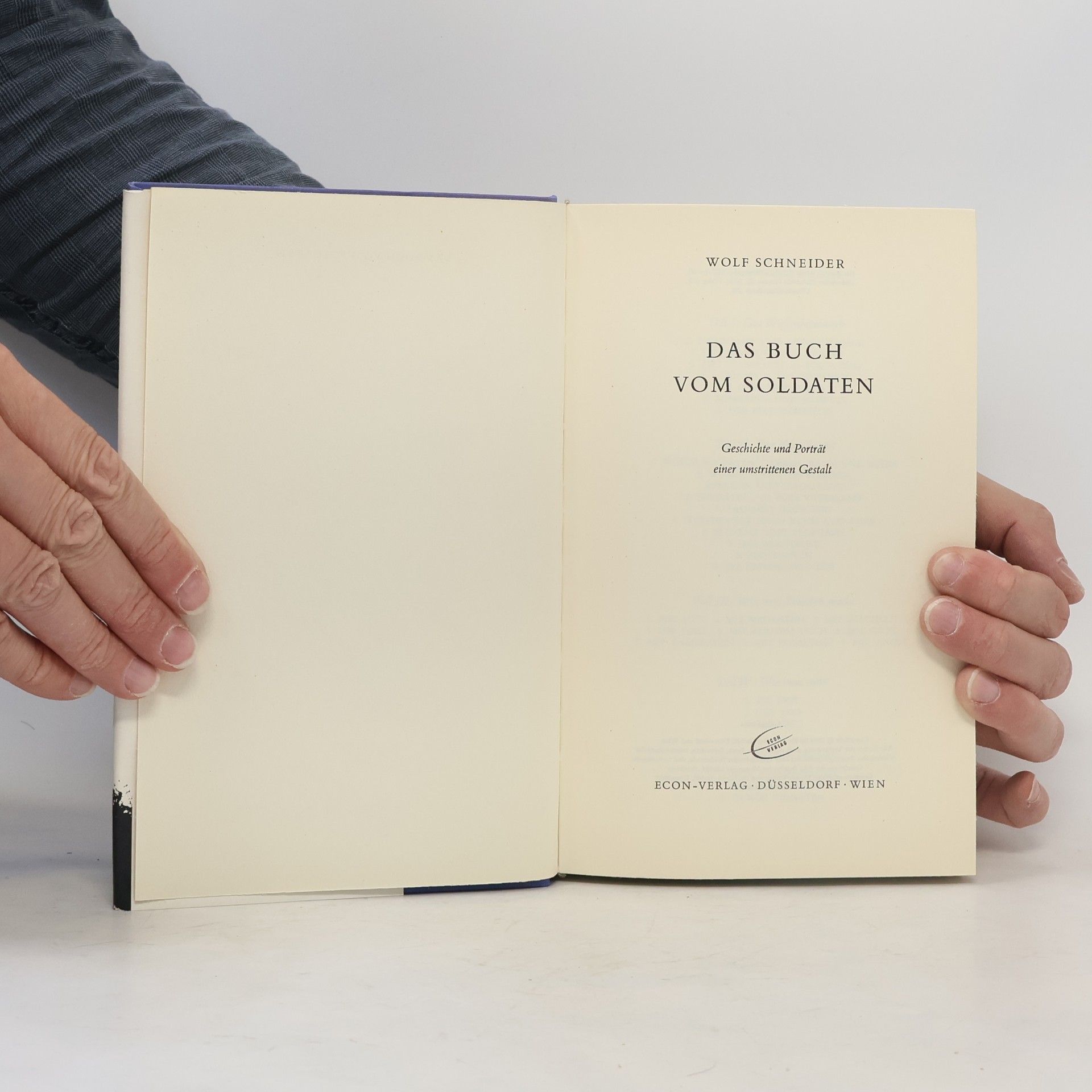 Wolf Schneider Das Buch vom Soldaten