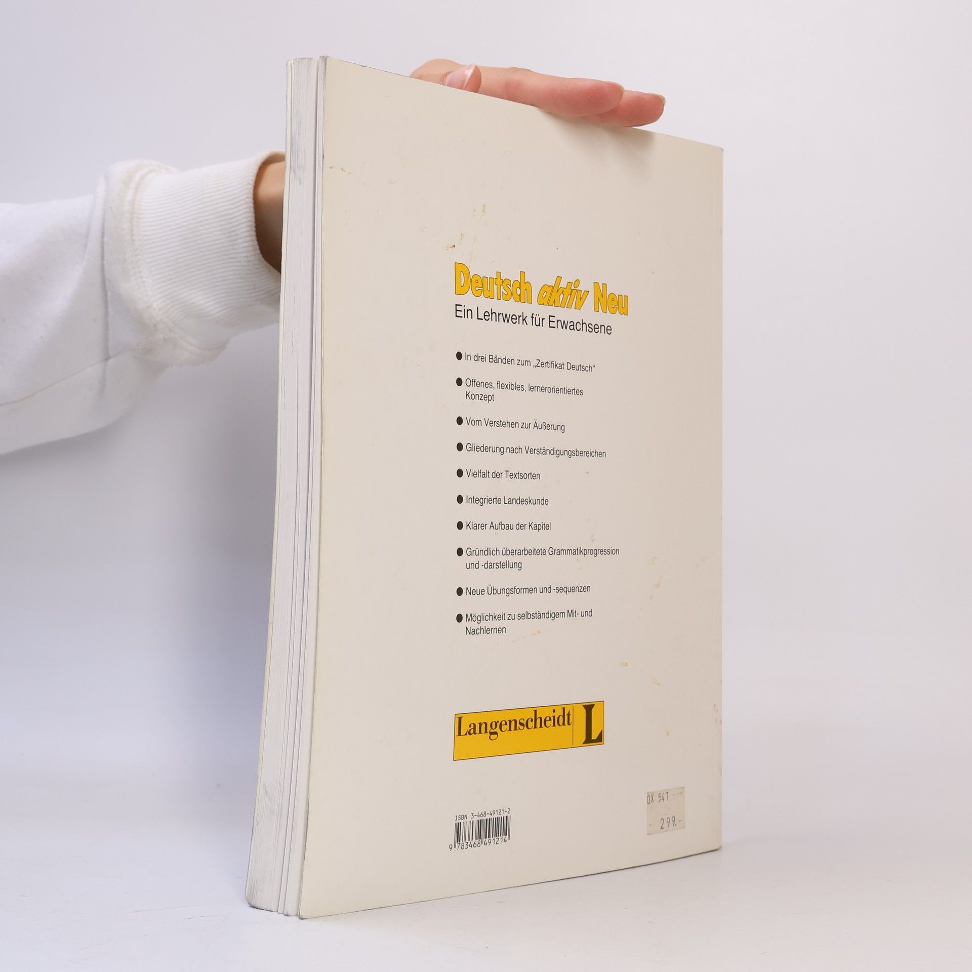 Gerhard Neuner Deutsch Aktiv Neu. Arbeitsbuch 1B