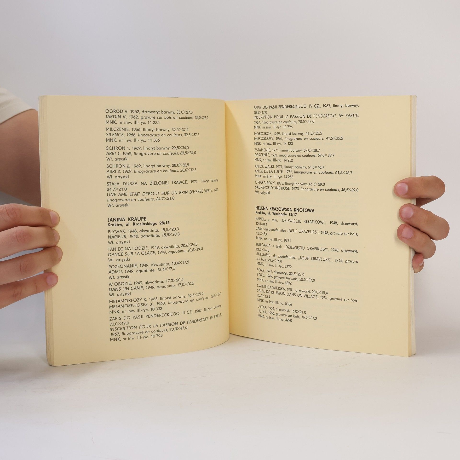 Autorenkollektiv Grafika w Krakowie 1945–1974. L'art graphique à Cracovie 1945–1974