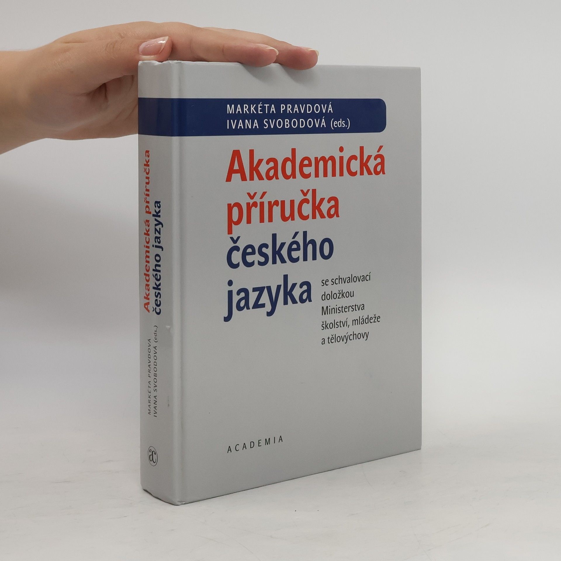 Markéta Pravdová Akademická příručka českého jazyka