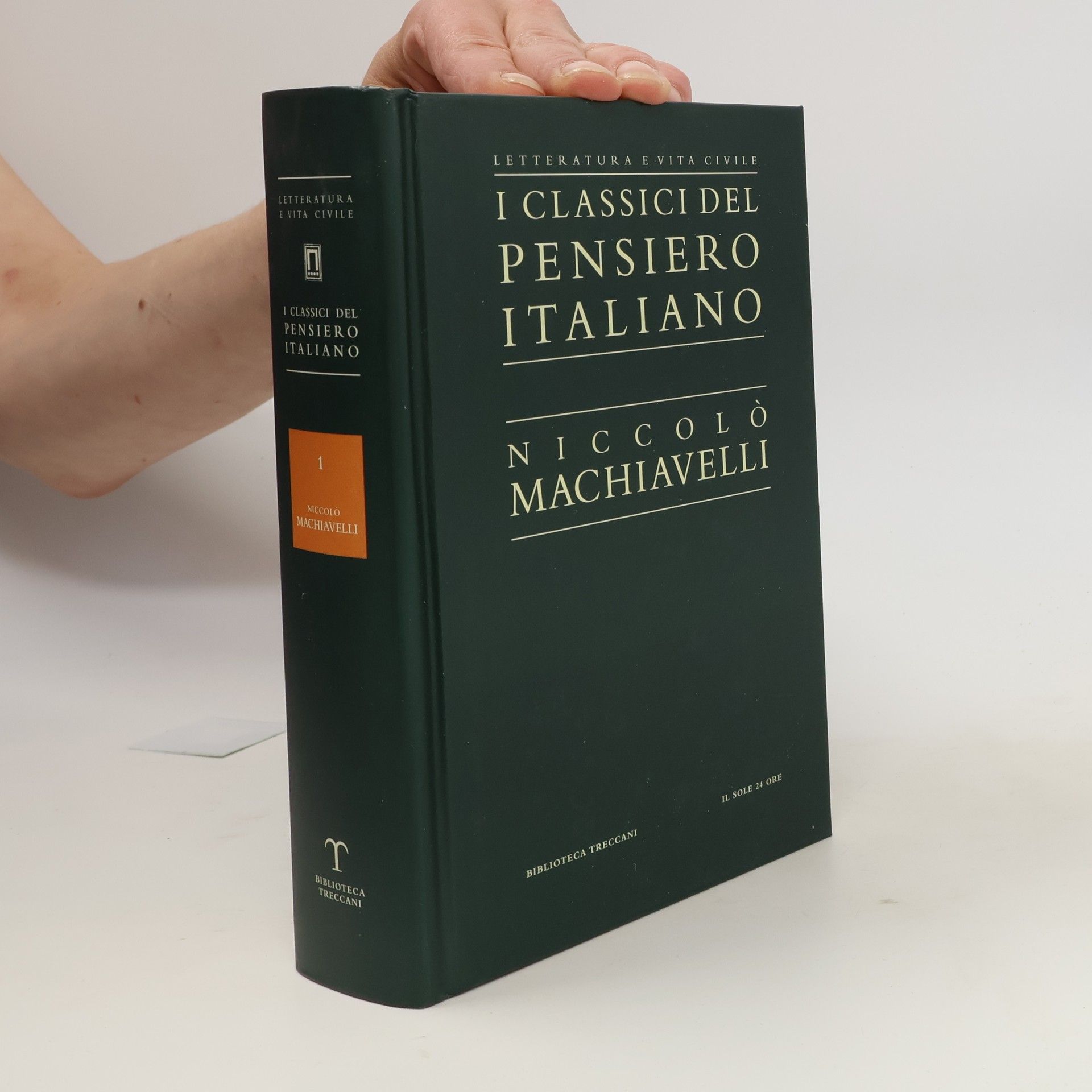 Niccolò Machiavelli I classici del Pensiero Italiano
