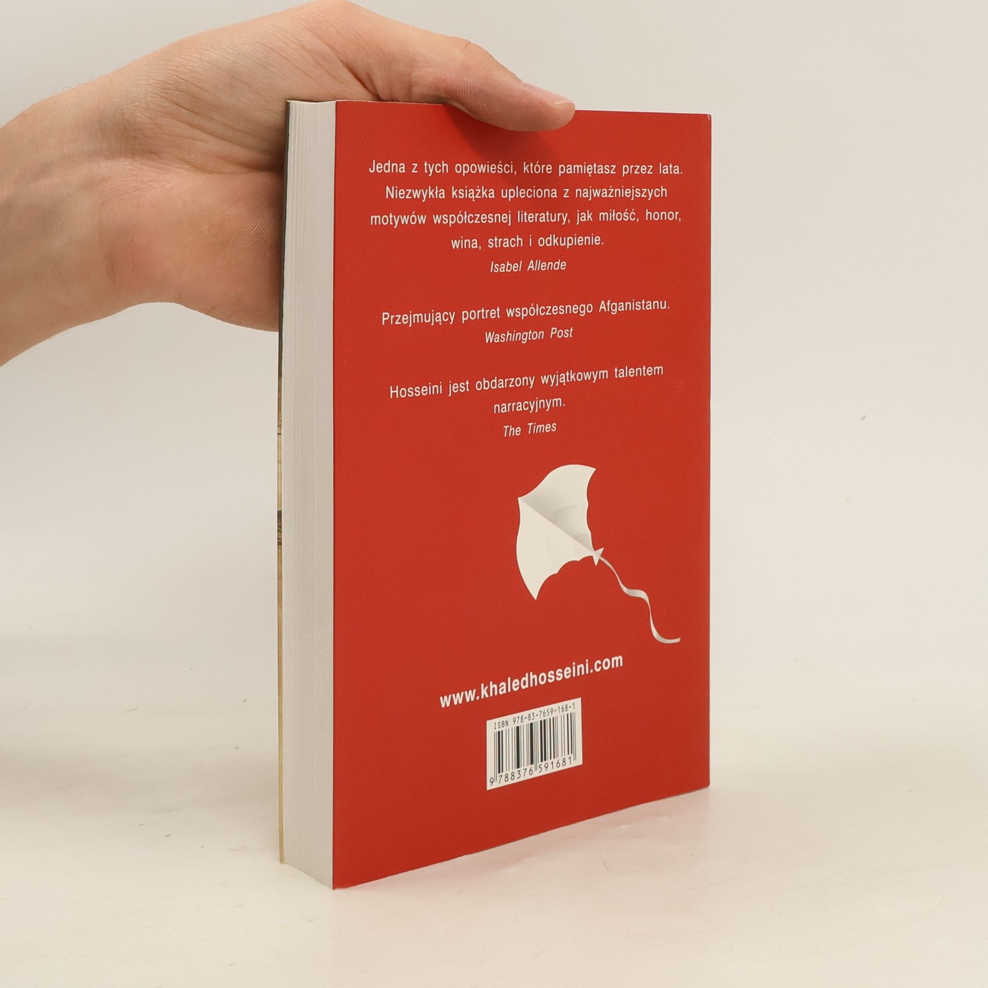 Khaled Hosseini Chłopiec z latawcem