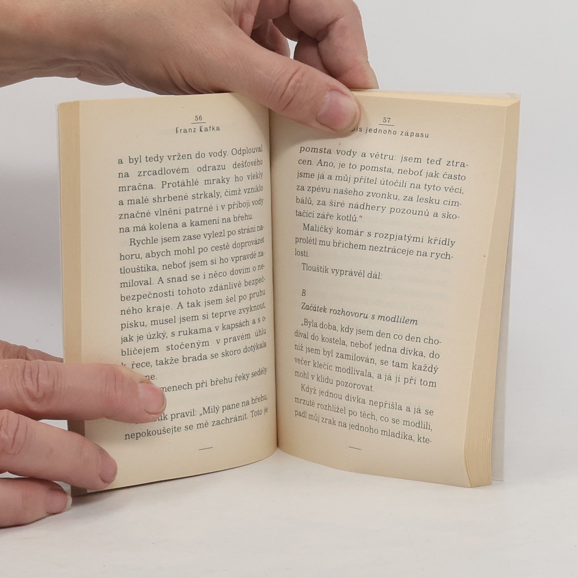 Franz Kafka Popis jednoho zápasu