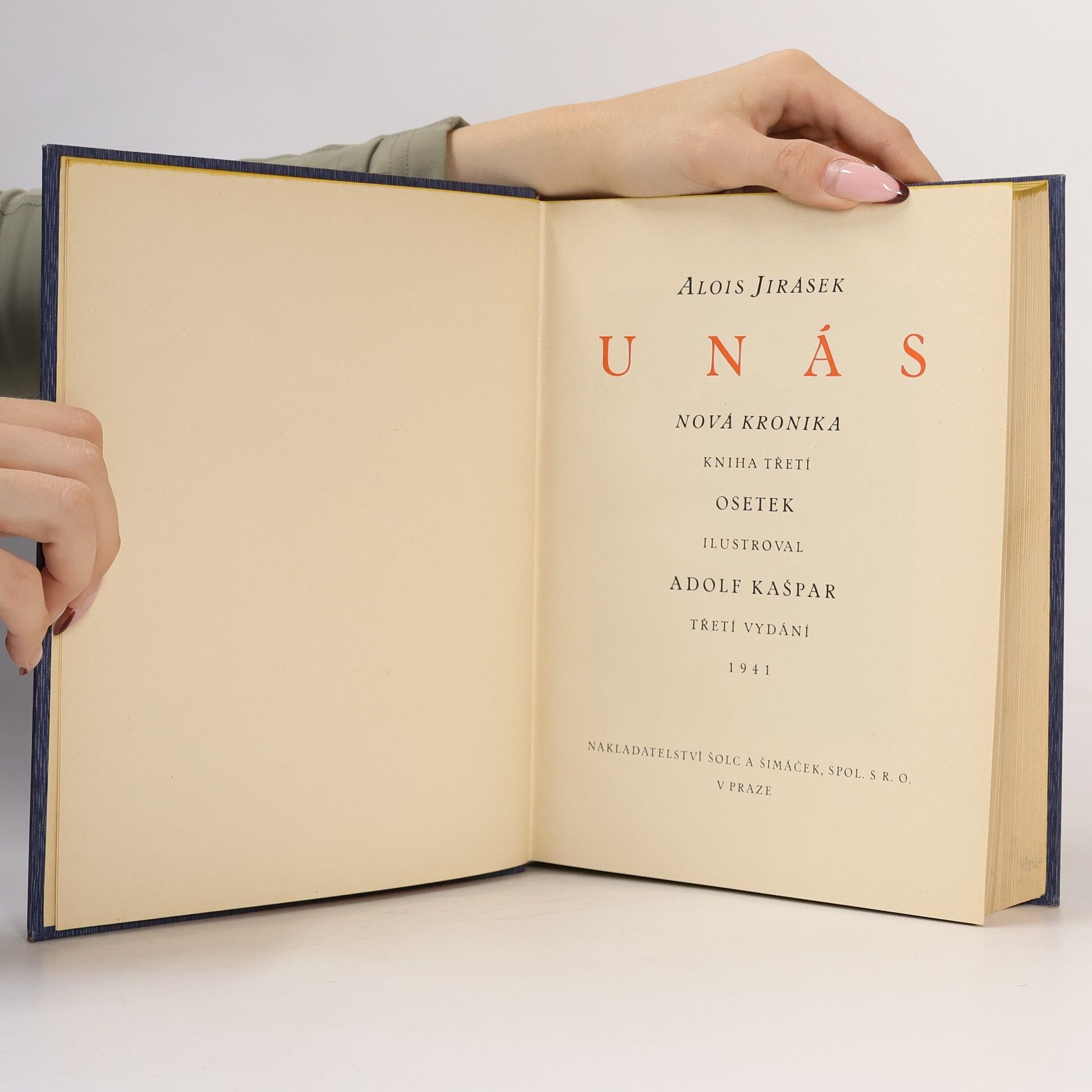 Alois Jirásek U nás III.