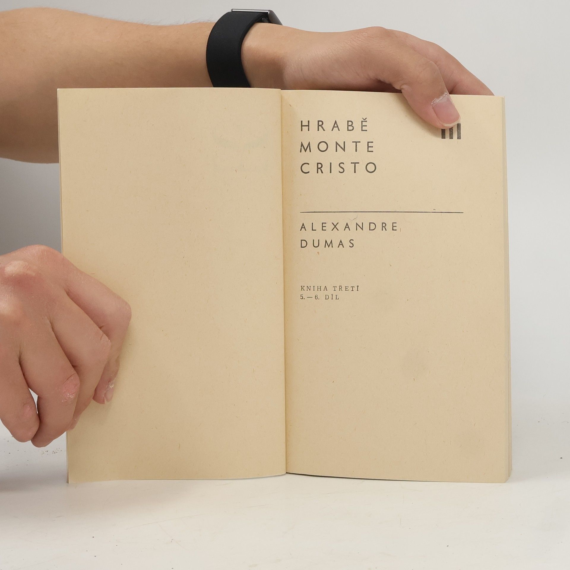 Alexandre Dumas starší Hrabě Monte Cristo III.