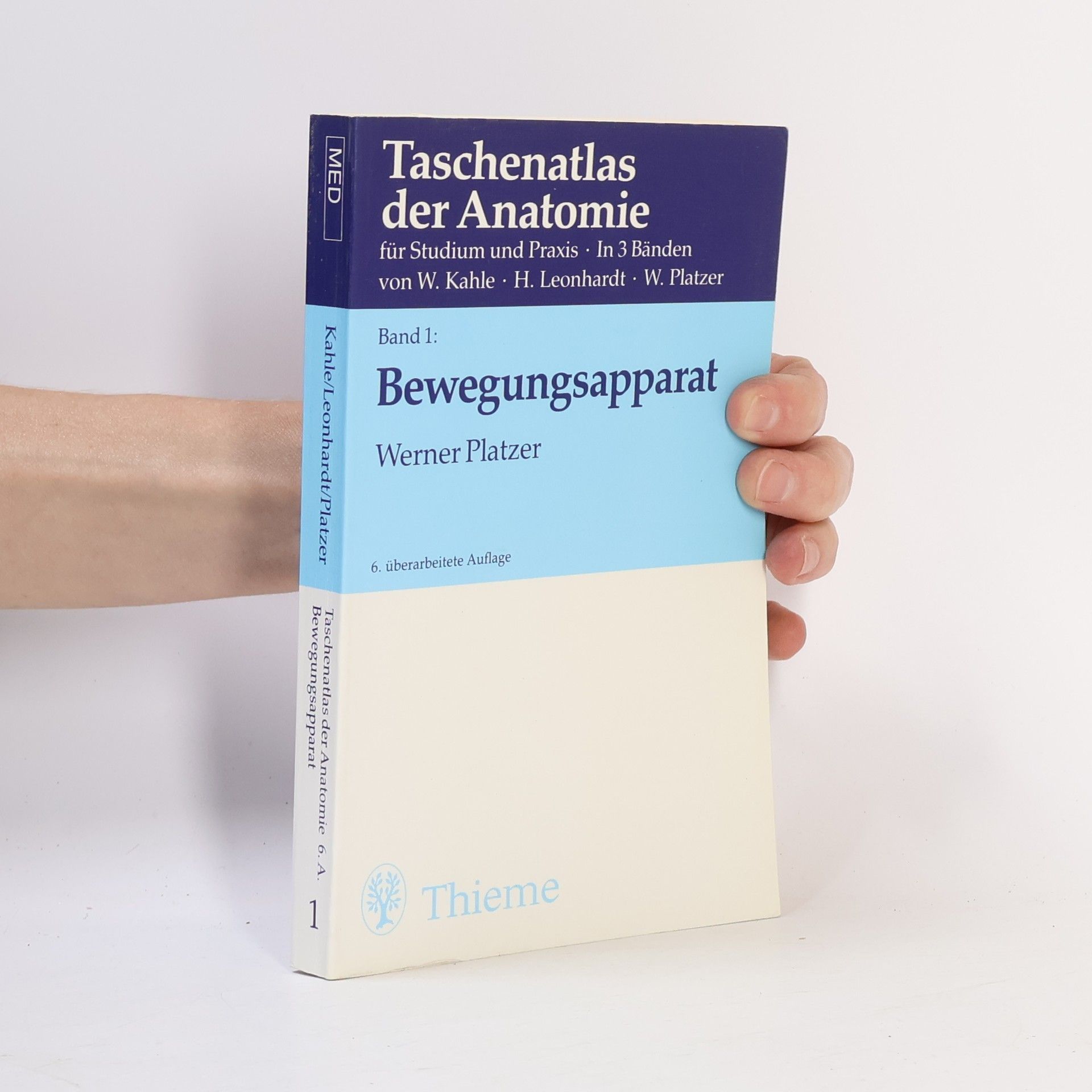 Verner Platcer Taschenatlas der Anatomie 1. Bewegungsapparat