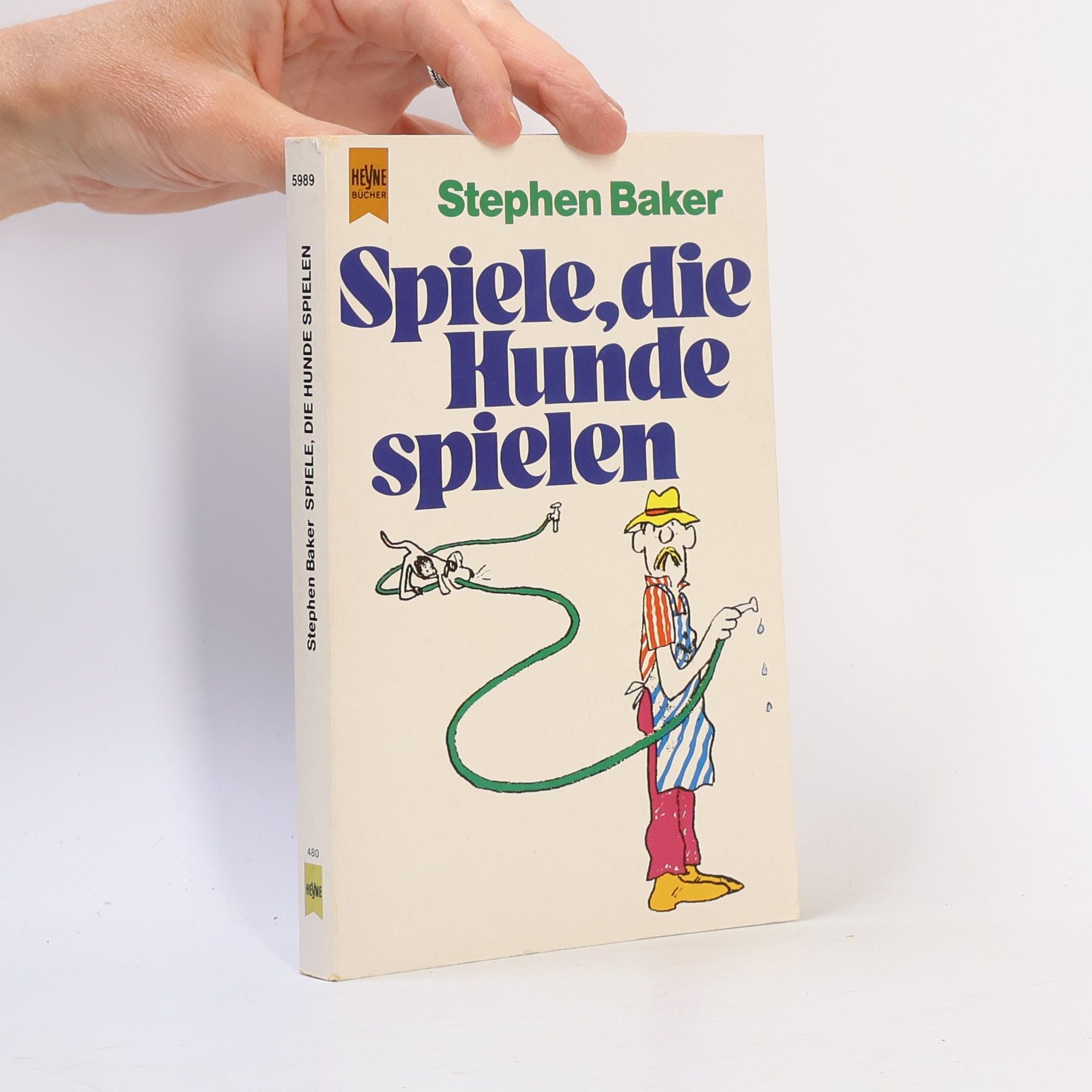 Stephen Baker Spiele, die Hunde spielen
