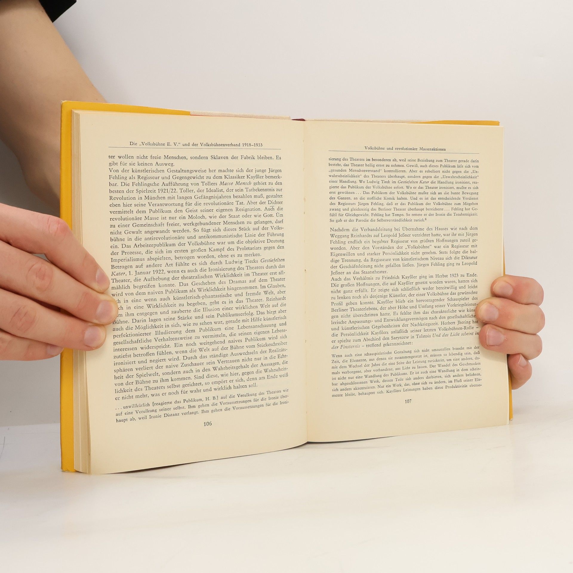 Heinrich Braulich Die Volksbühne : Theater und Politik in der deutschen Volksbühnenbewegung