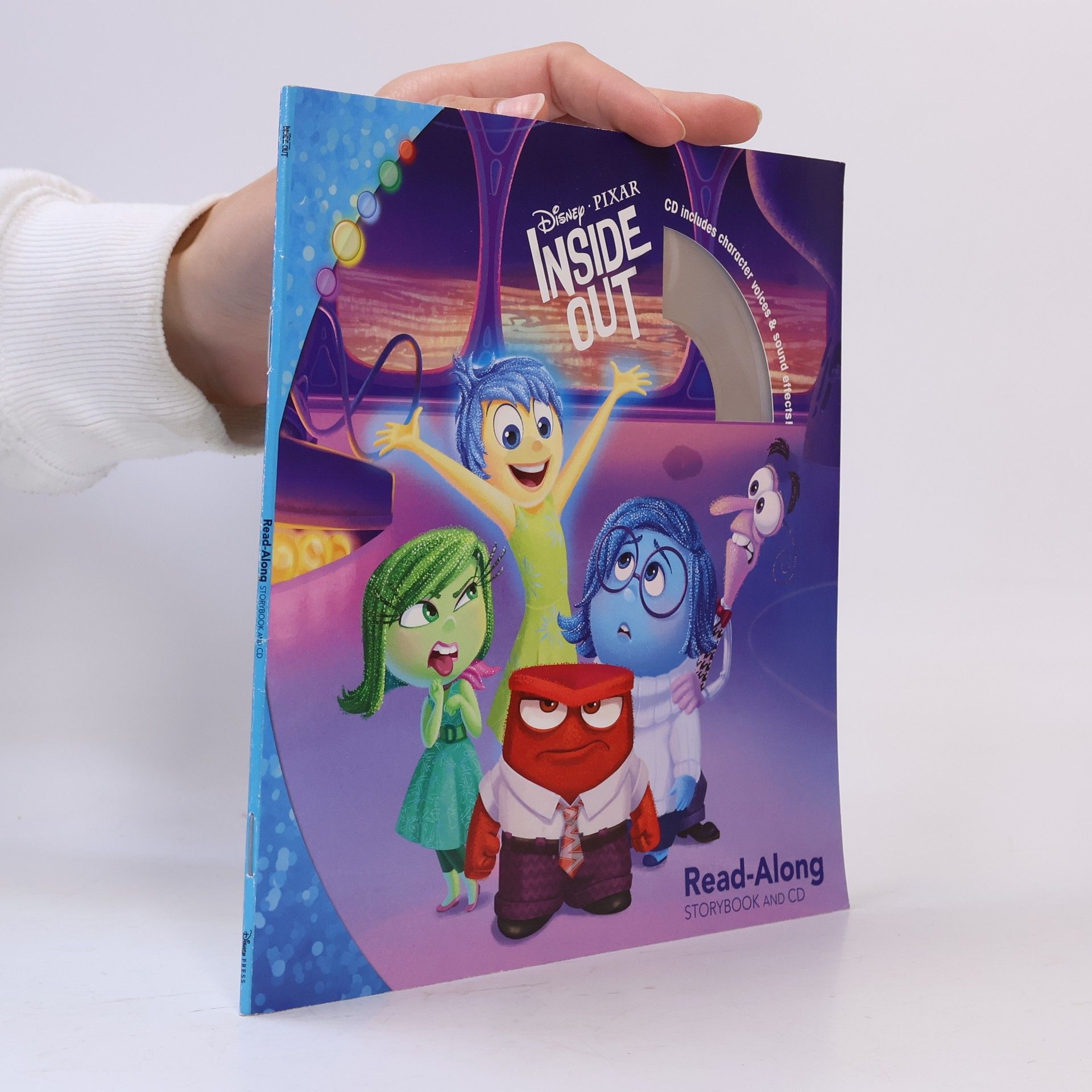 Disney Press Inside Out, Read-Along Storybook and Audio-CD