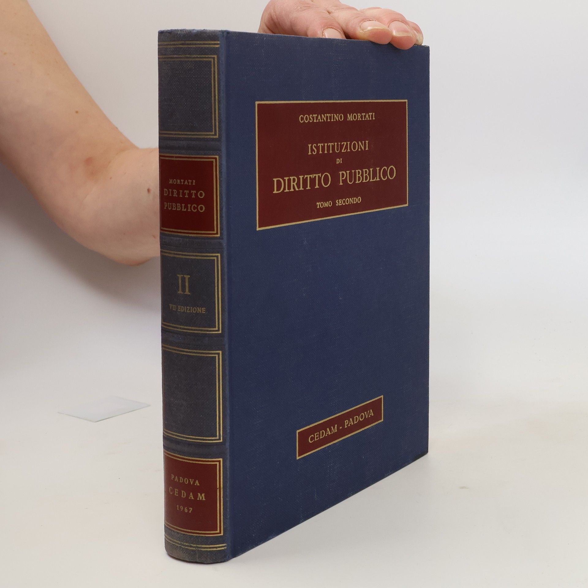 Constantino Mortati Istituzioni di diritto pubblico