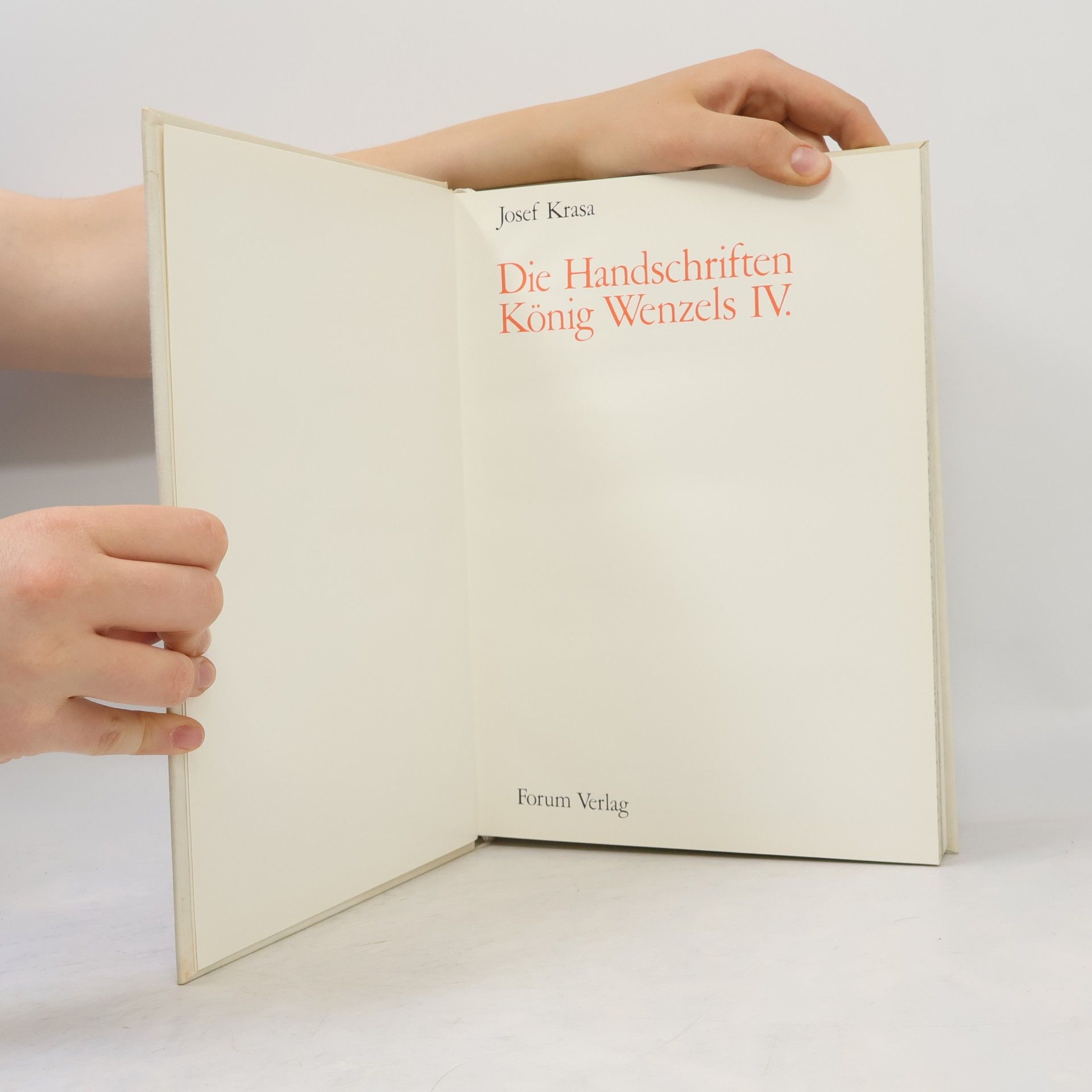 Josef Krása Die Handschriften König Wenzels IV.