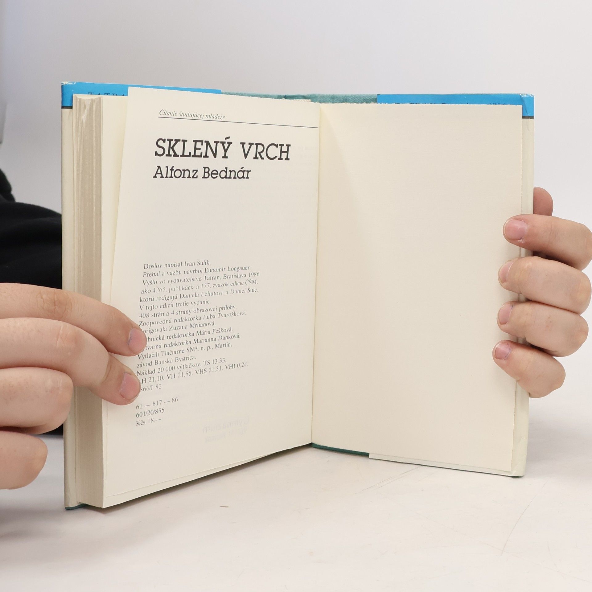 Alfonz Bednár Sklený vrch