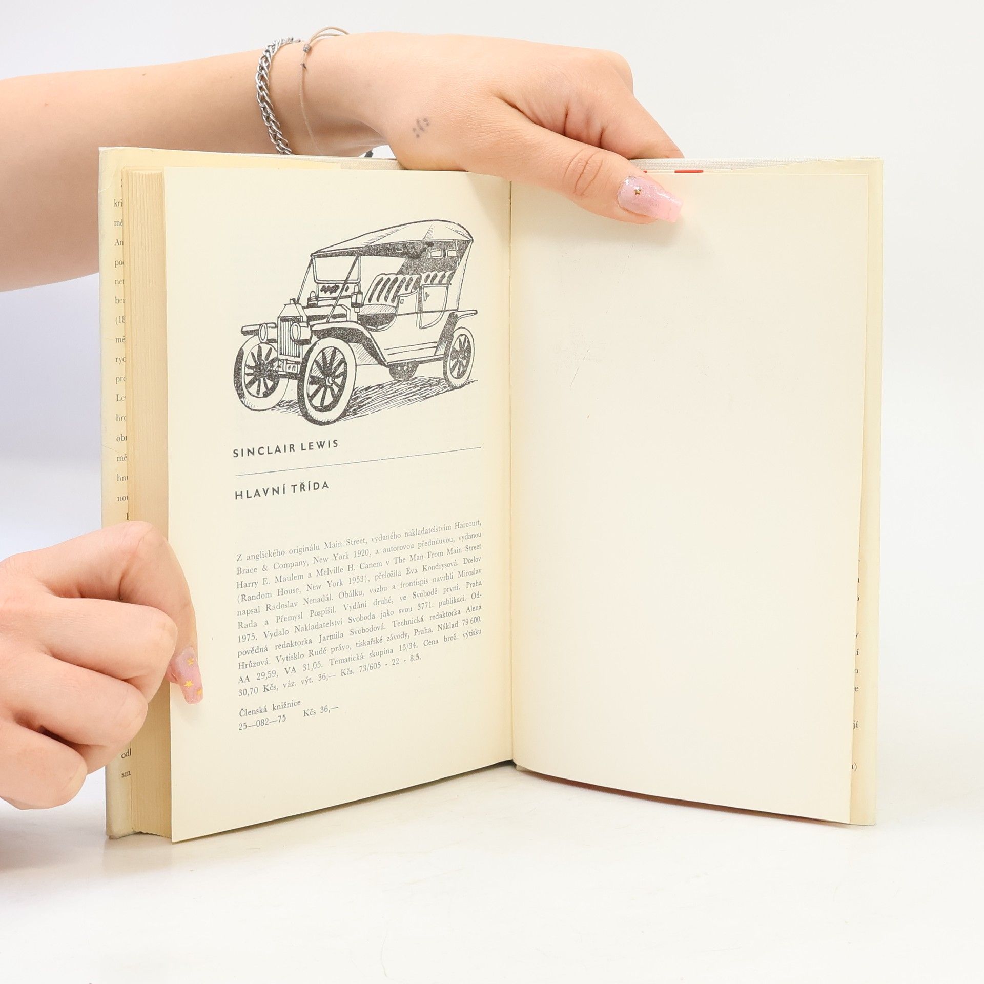 Sinclair Lewis Hlavní třída