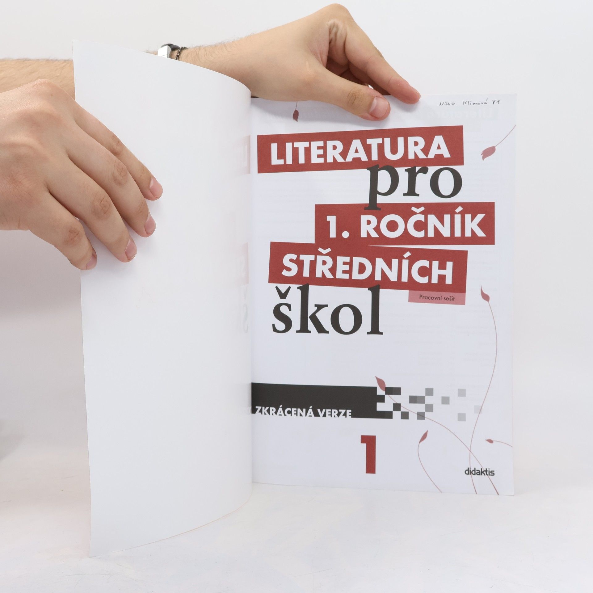 Taťána Polášková Literatura pro 1. ročník SŠ – pracovní sešit – zkrácená verze