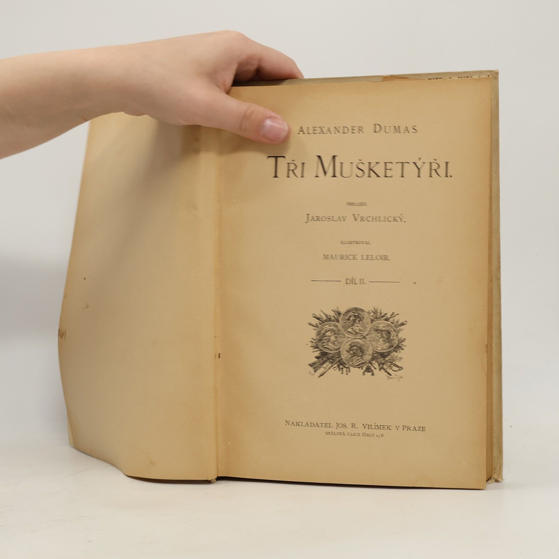 Alexandre Dumas Tři mušketýři po dvaceti letech Díl II.