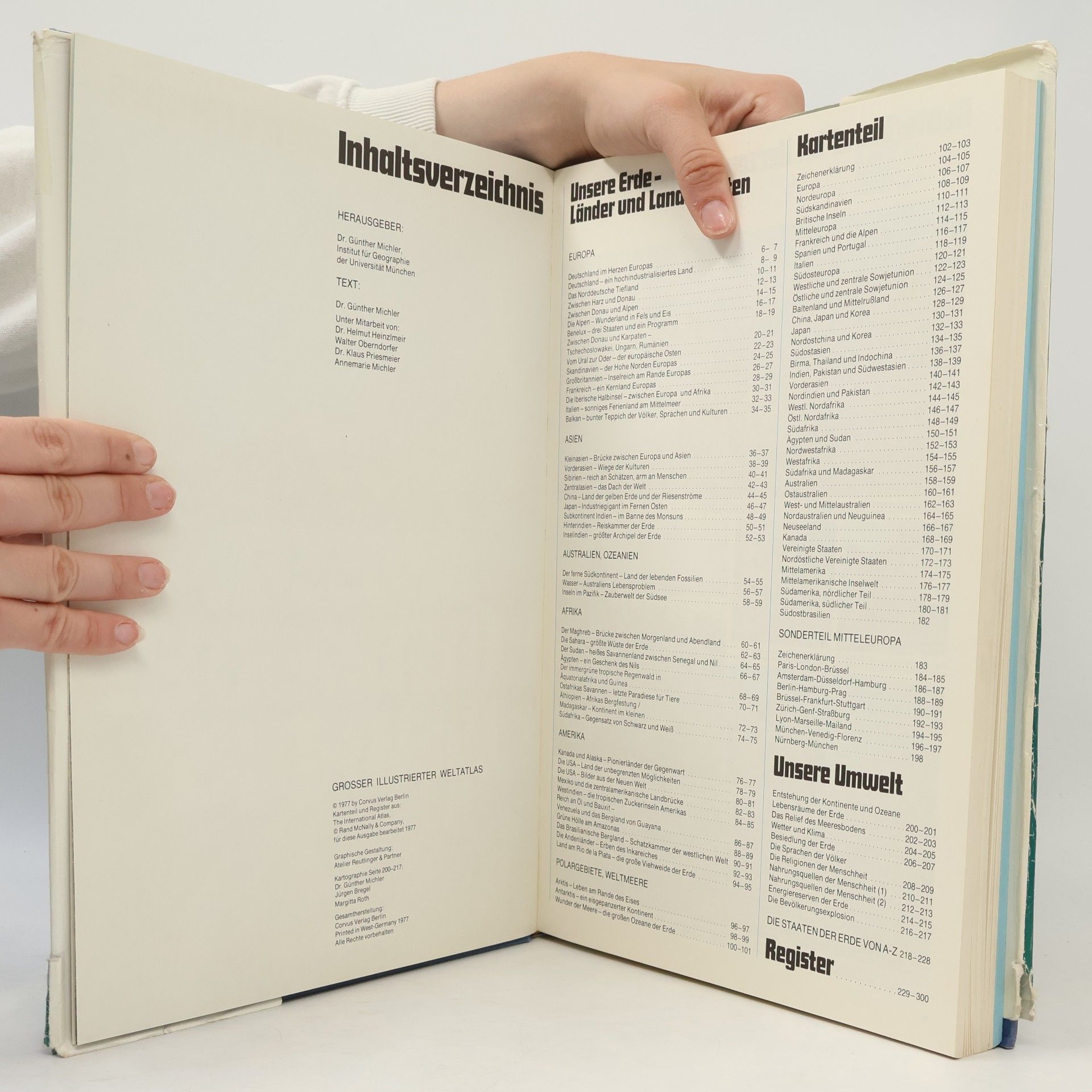 Autorenkollektiv Großer Illustrierter Weltatlas