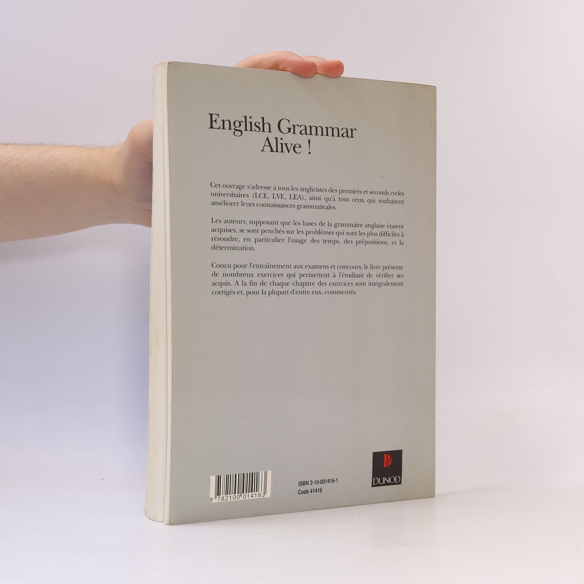 François Maniez English Grammar Alive!