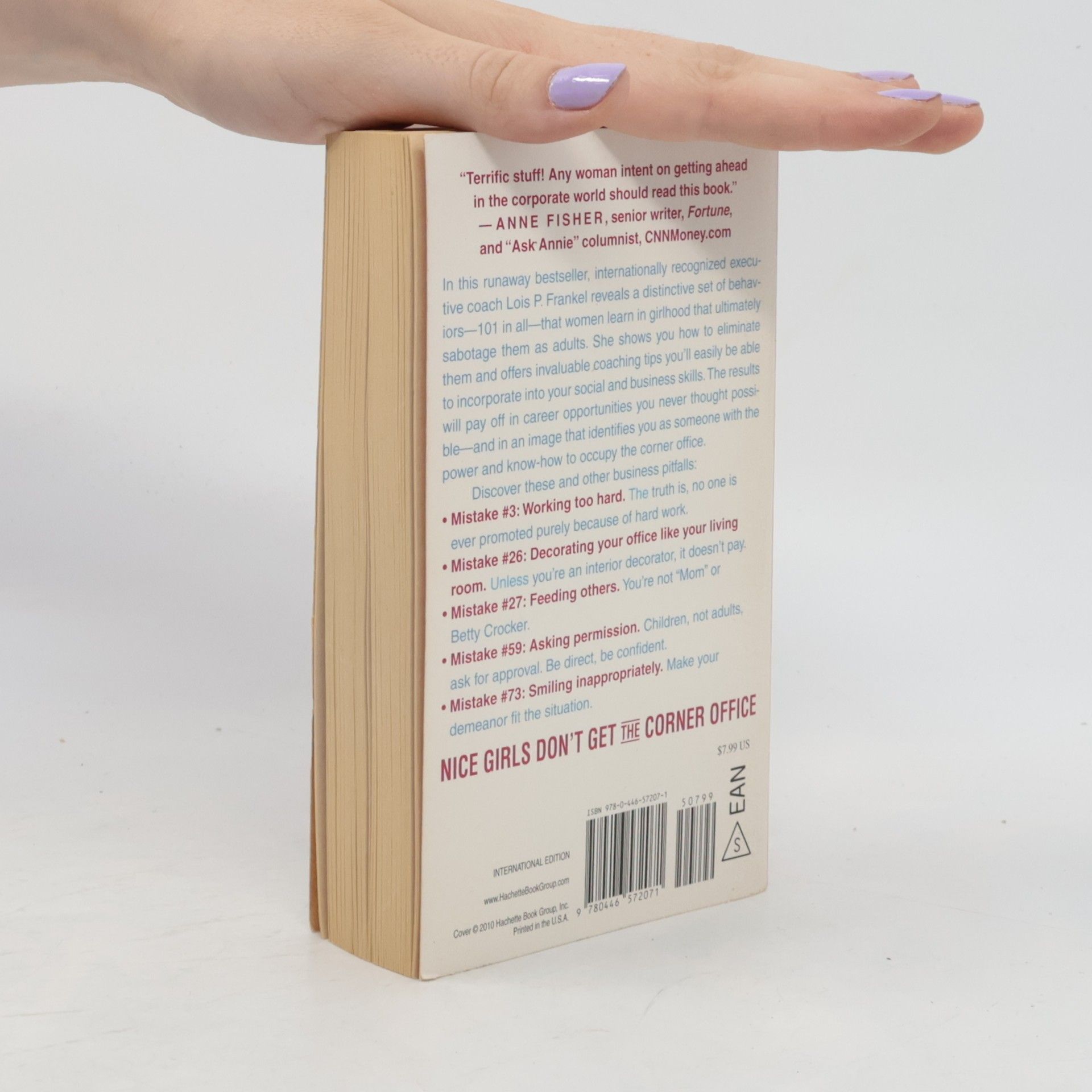 Lois Frankel Nice Girls Don't Get the Corner Office