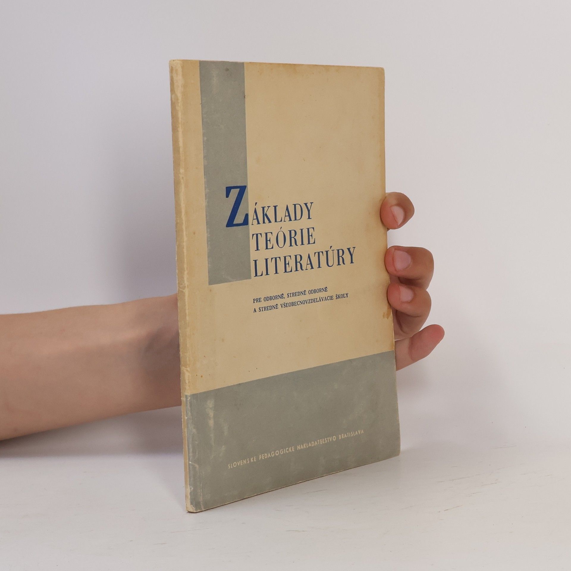 Collectif d'auteurs Základy teórie literatúry
