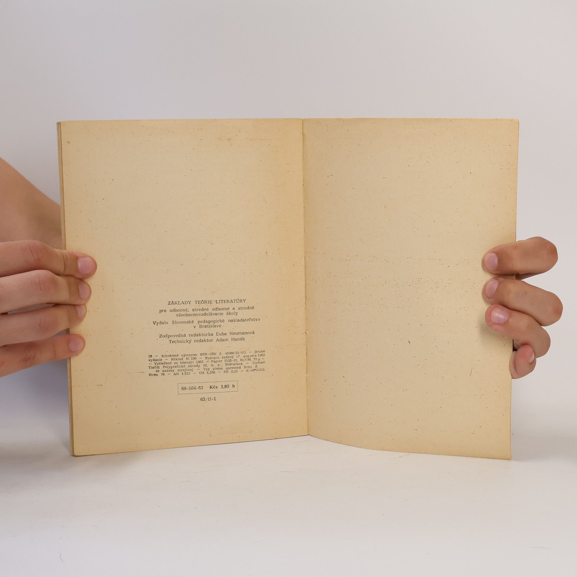 Collectif d'auteurs Základy teórie literatúry