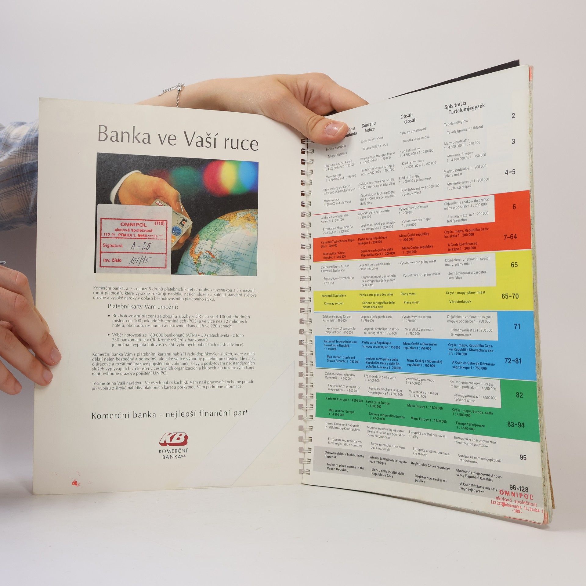 Autorenkollektiv Česká republika, Atlas 1:200.000