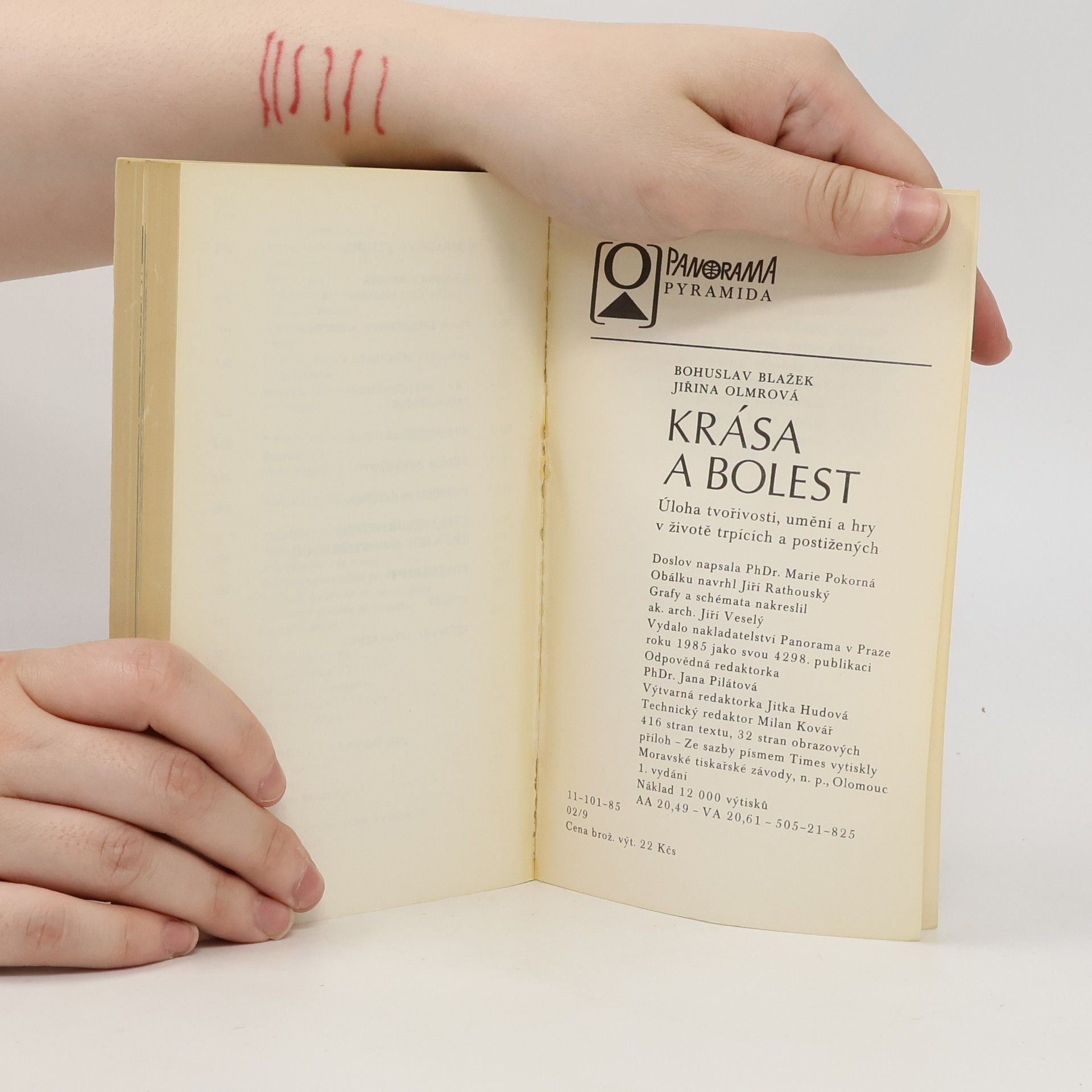 Bohuslav Blažek Krása a bolest