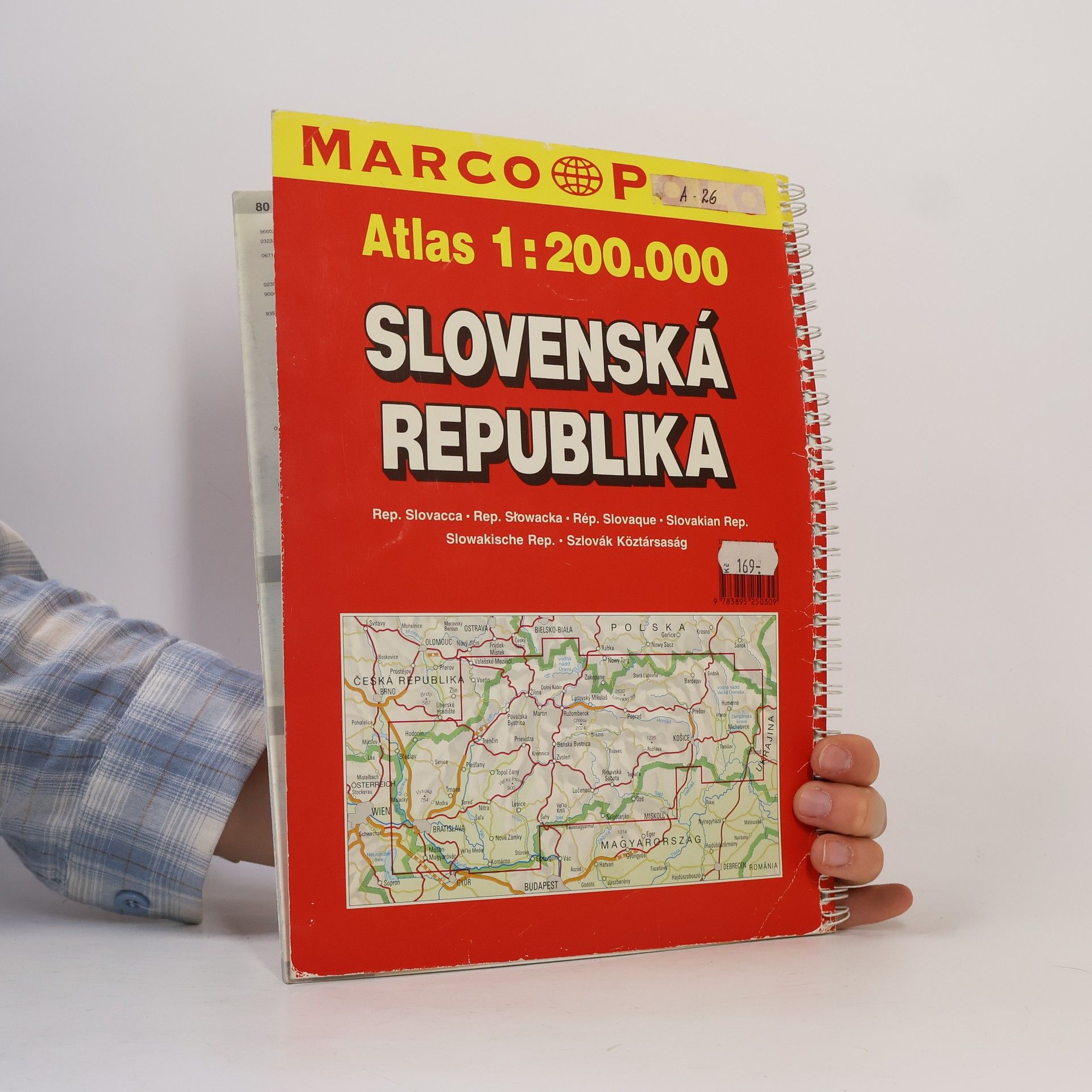 Autorenkollektiv Slovenská republika. Autoatlas 1 : 200 000