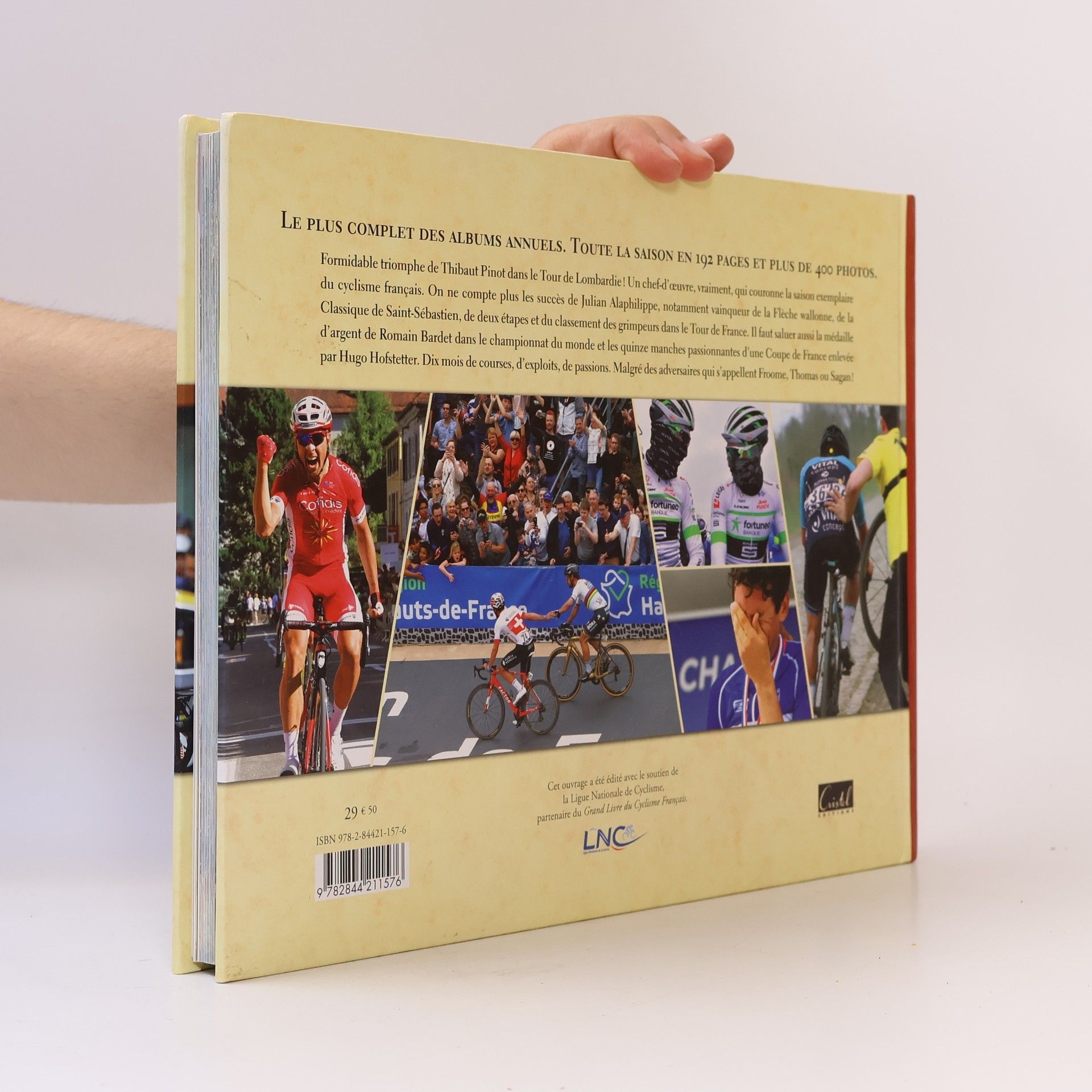 Jean-François Quénet Grand Livre du Cyclisme Français 2018