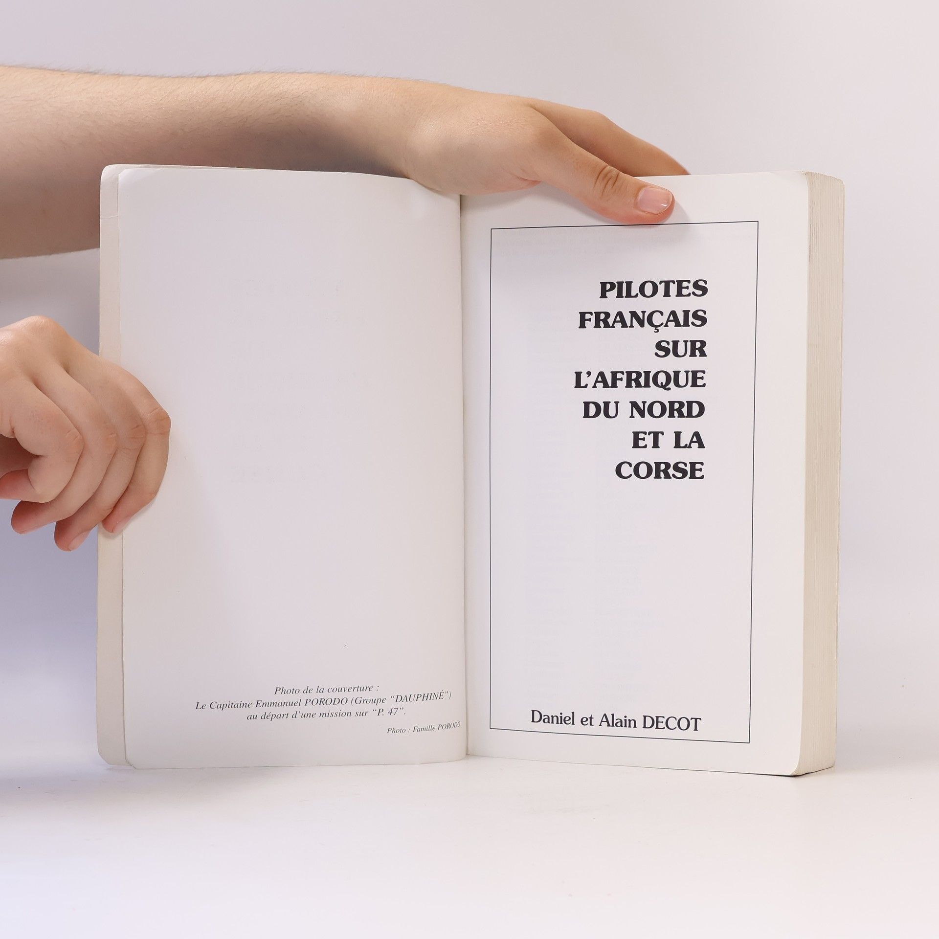 Various authors Pilotes francais sur l'afrique du nord et la corse