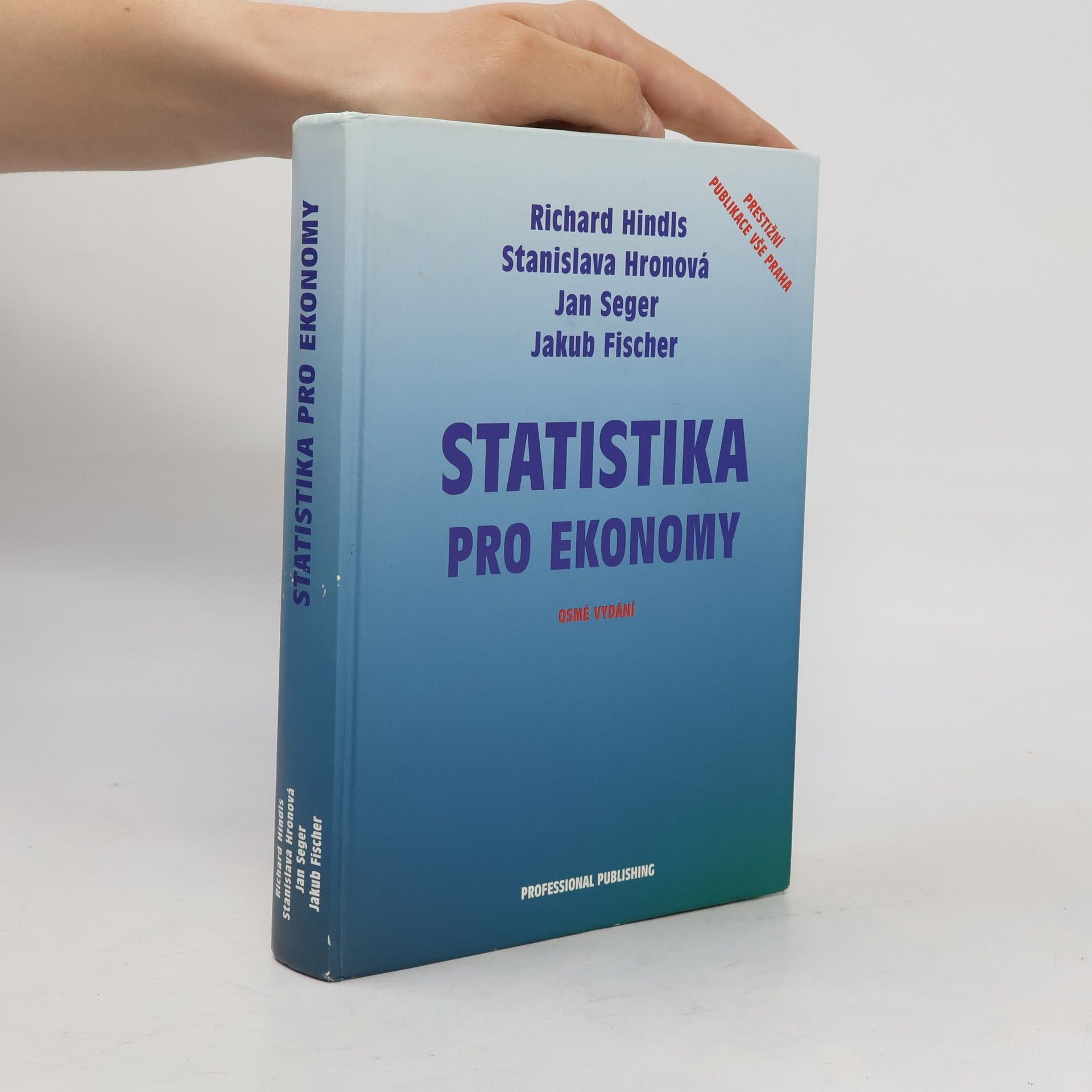 Richard Hindls Statistika pro ekonomy