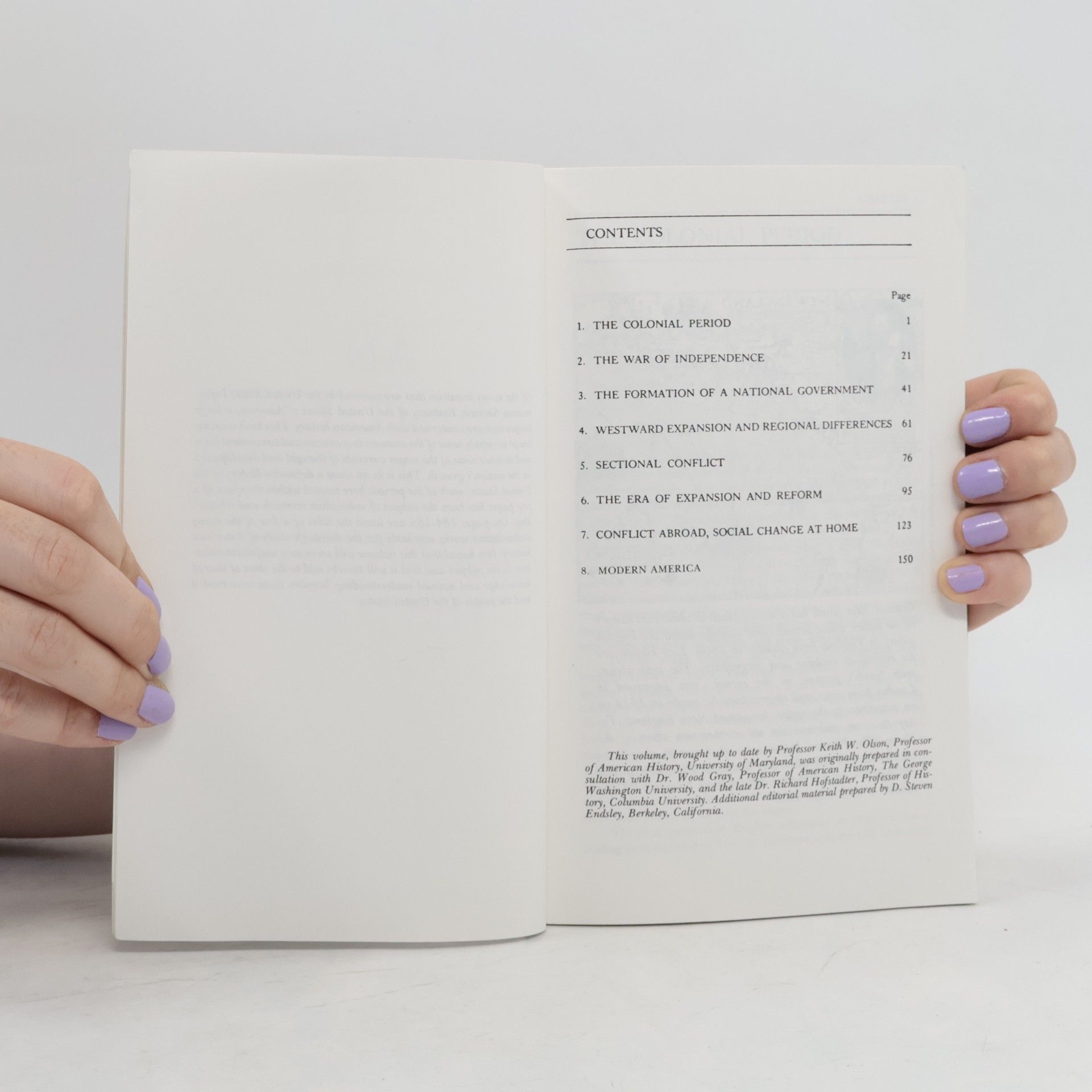 Autorenkollektiv An Outline of American history