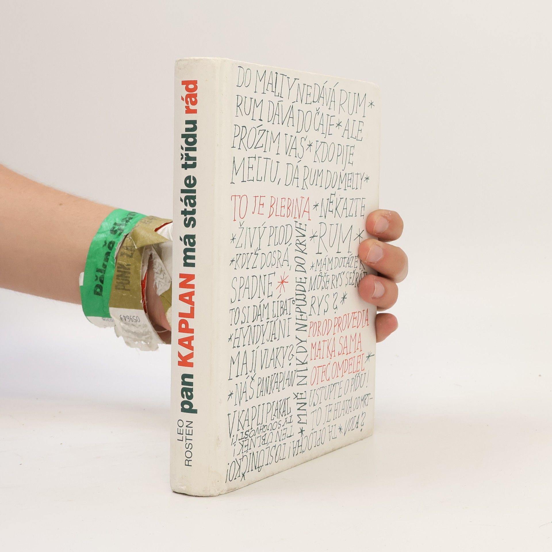Antonín Přidal Pan Kaplan má stále třídu rád