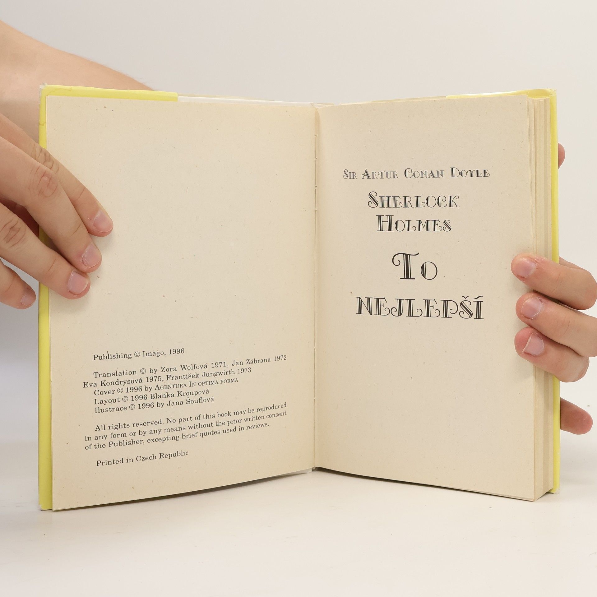Arthur Conan Doyle To nejlepší ze Sherlocka Holmese