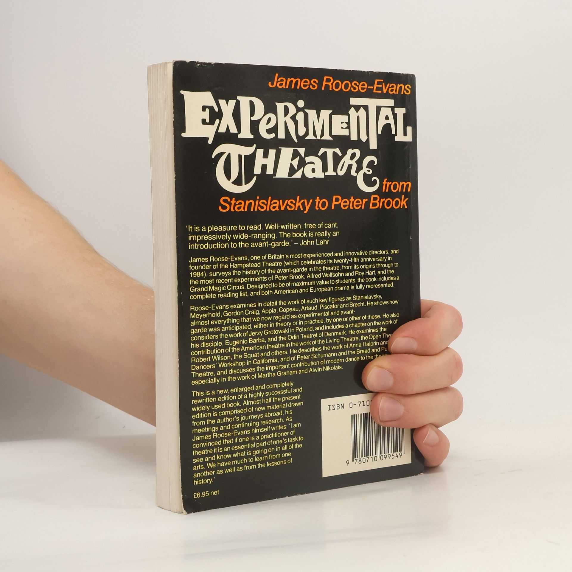 James Roose-Evans Experimental Theatre from Stanislavsky to Peter Brook