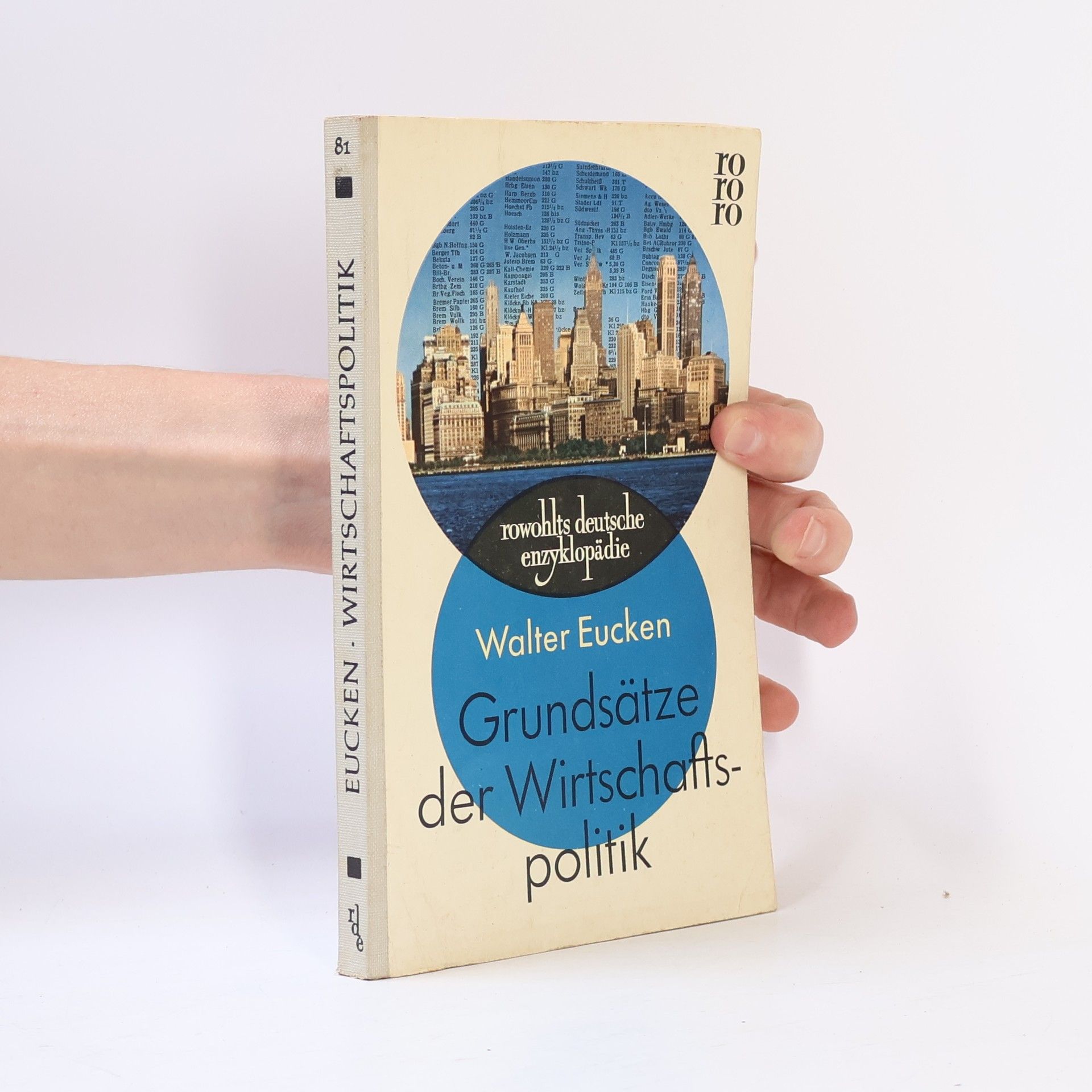Walter Eucken Grundsätze der Wirtschaftspolitik
