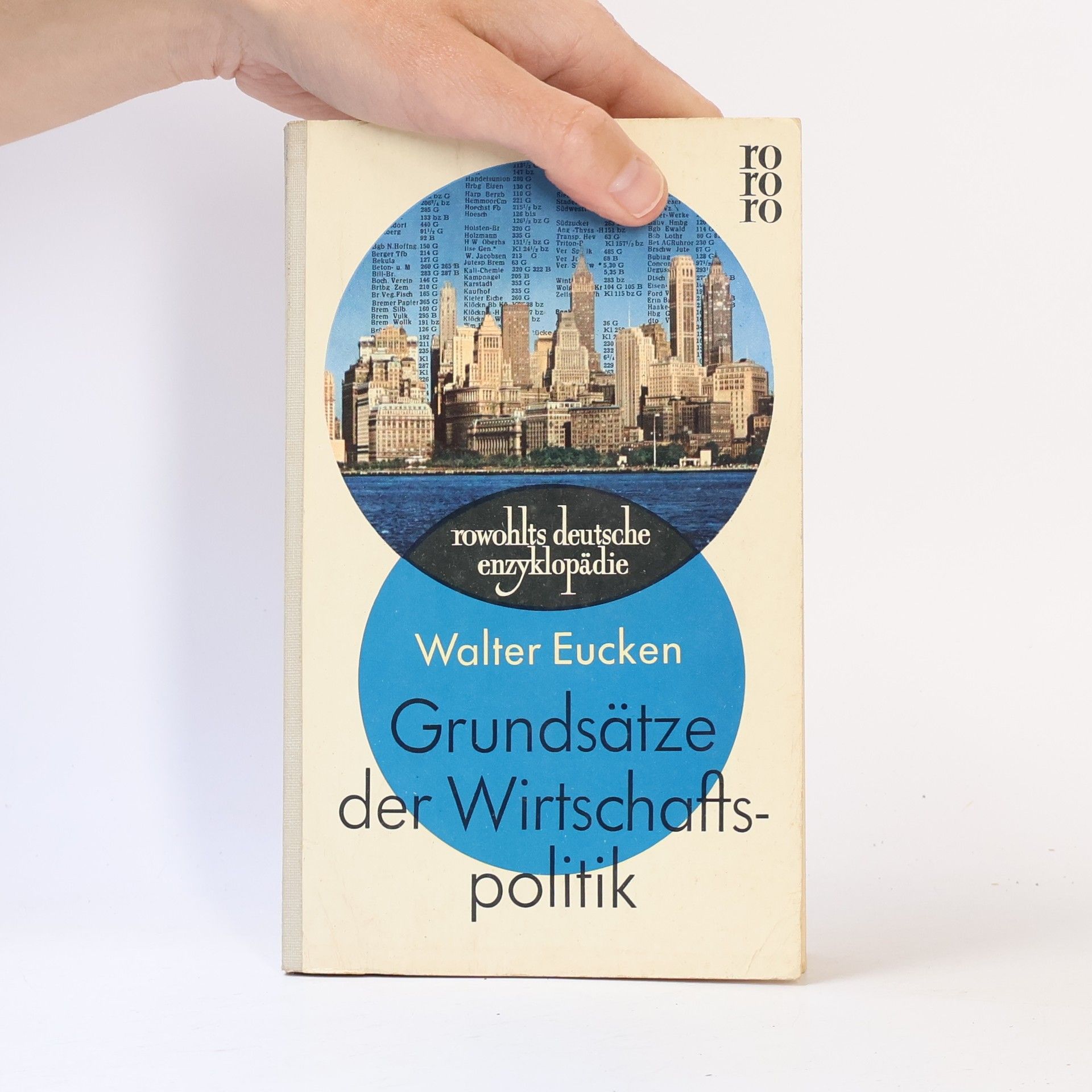 Walter Eucken Grundsätze der Wirtschaftspolitik
