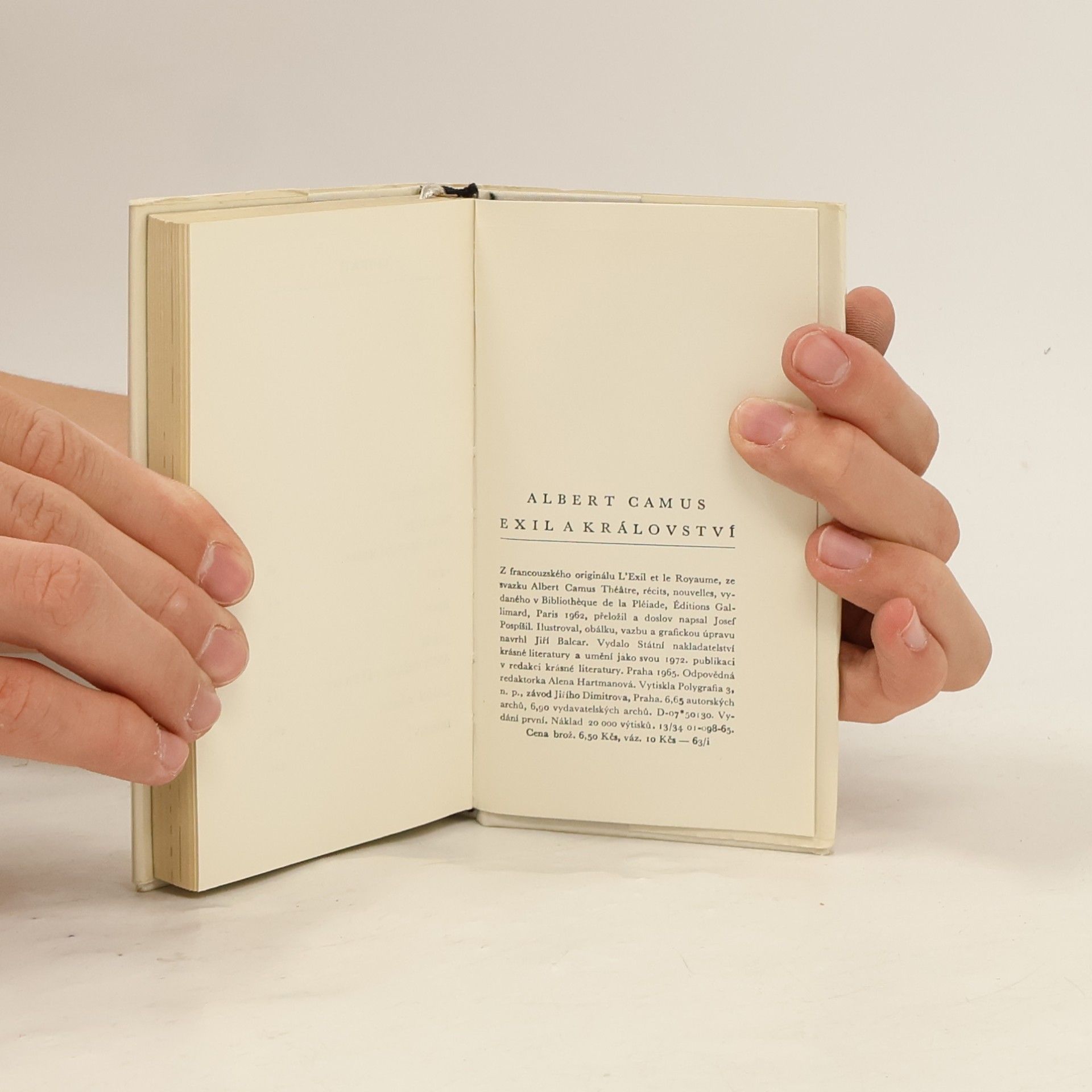 Albert Camus Exil a království