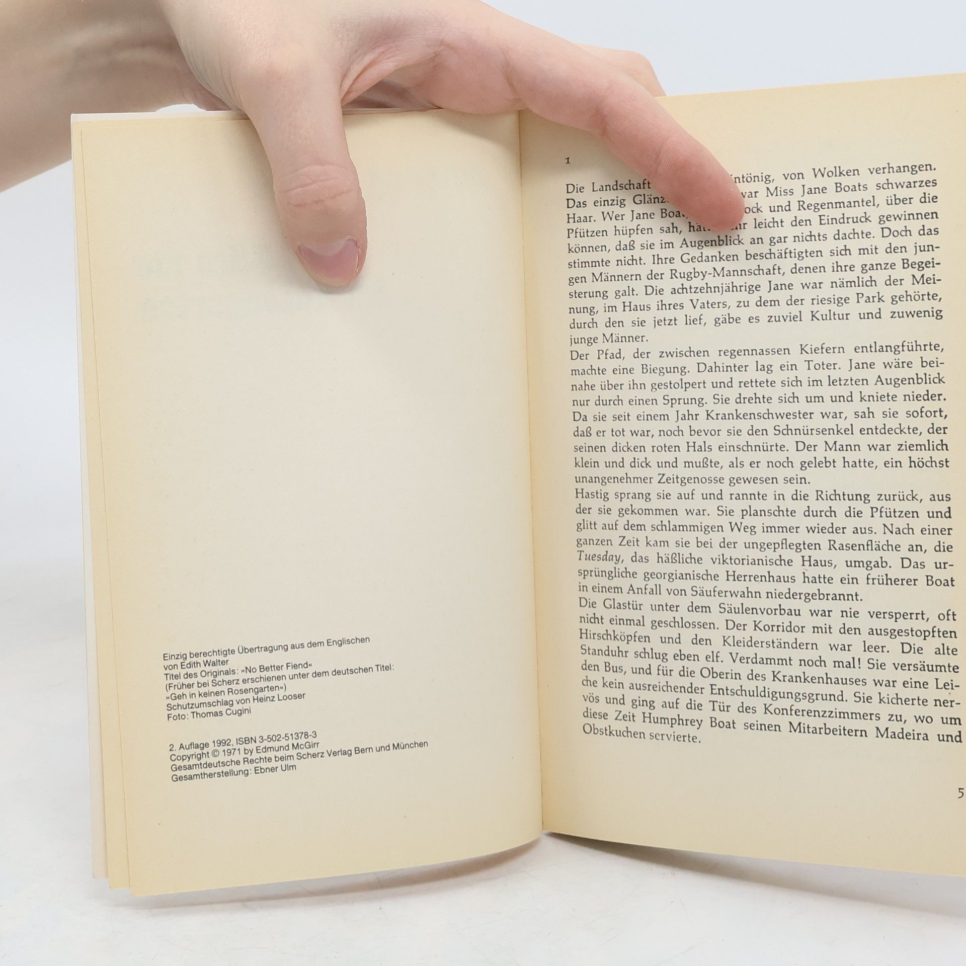 Edmund McGirr Stirb nie im Rosengarten