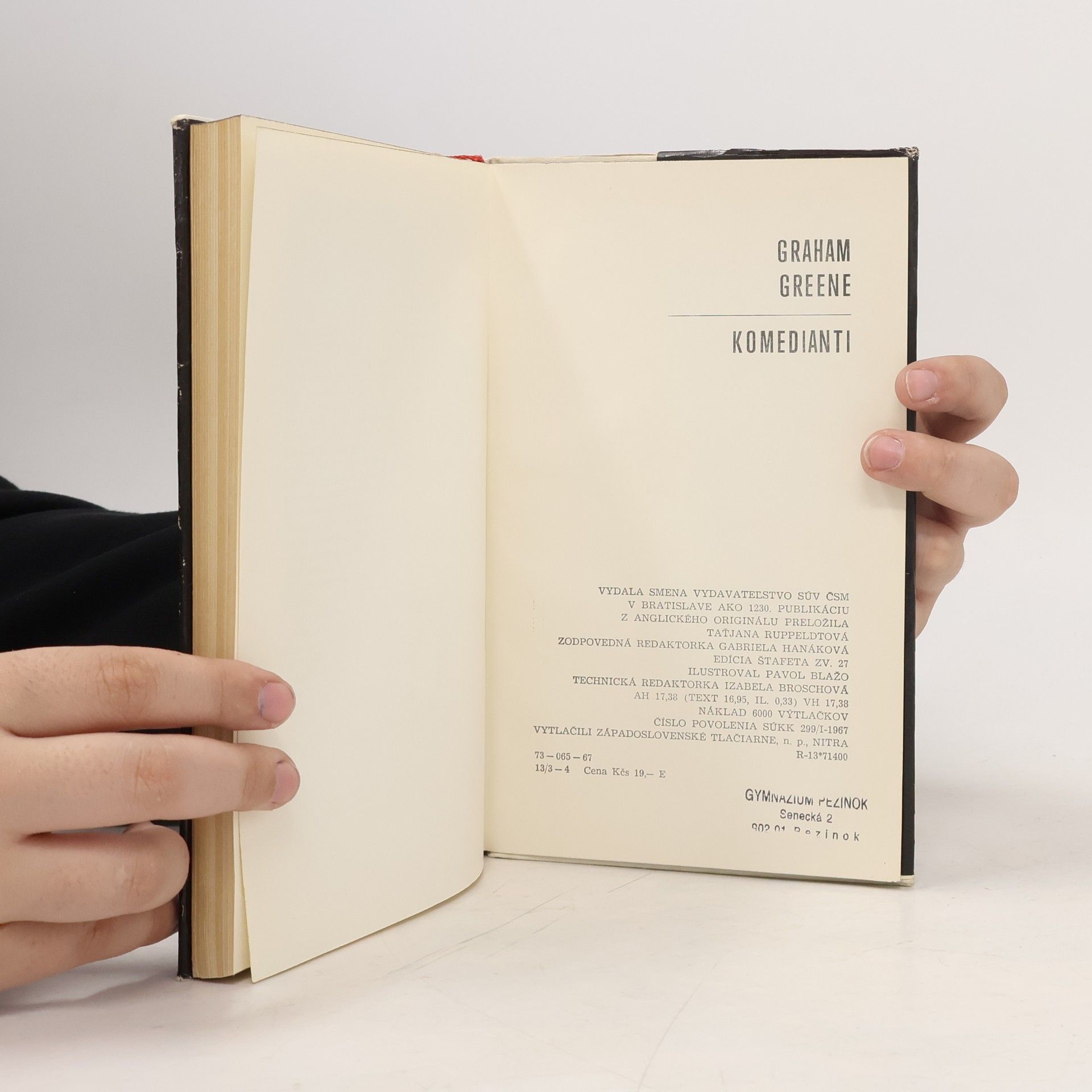 Graham Greene Komedianti