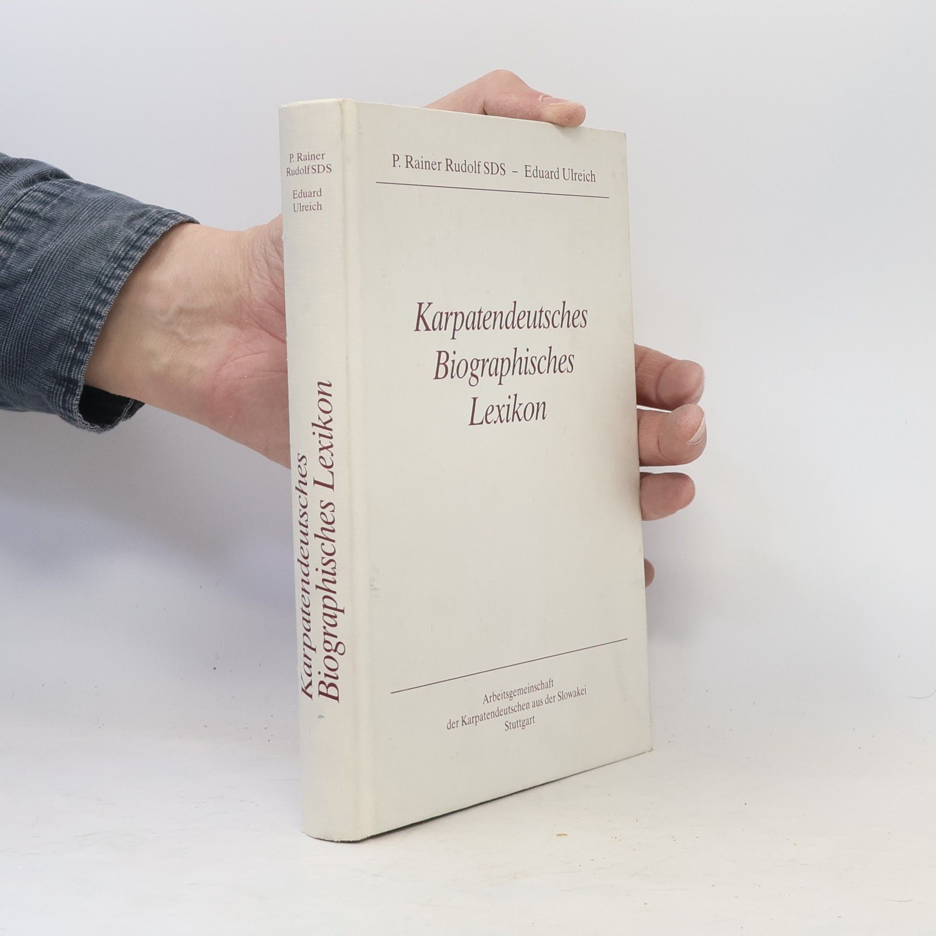P. Rainer Rudolf SDS Karpatendeutsches biographisches Lexikon