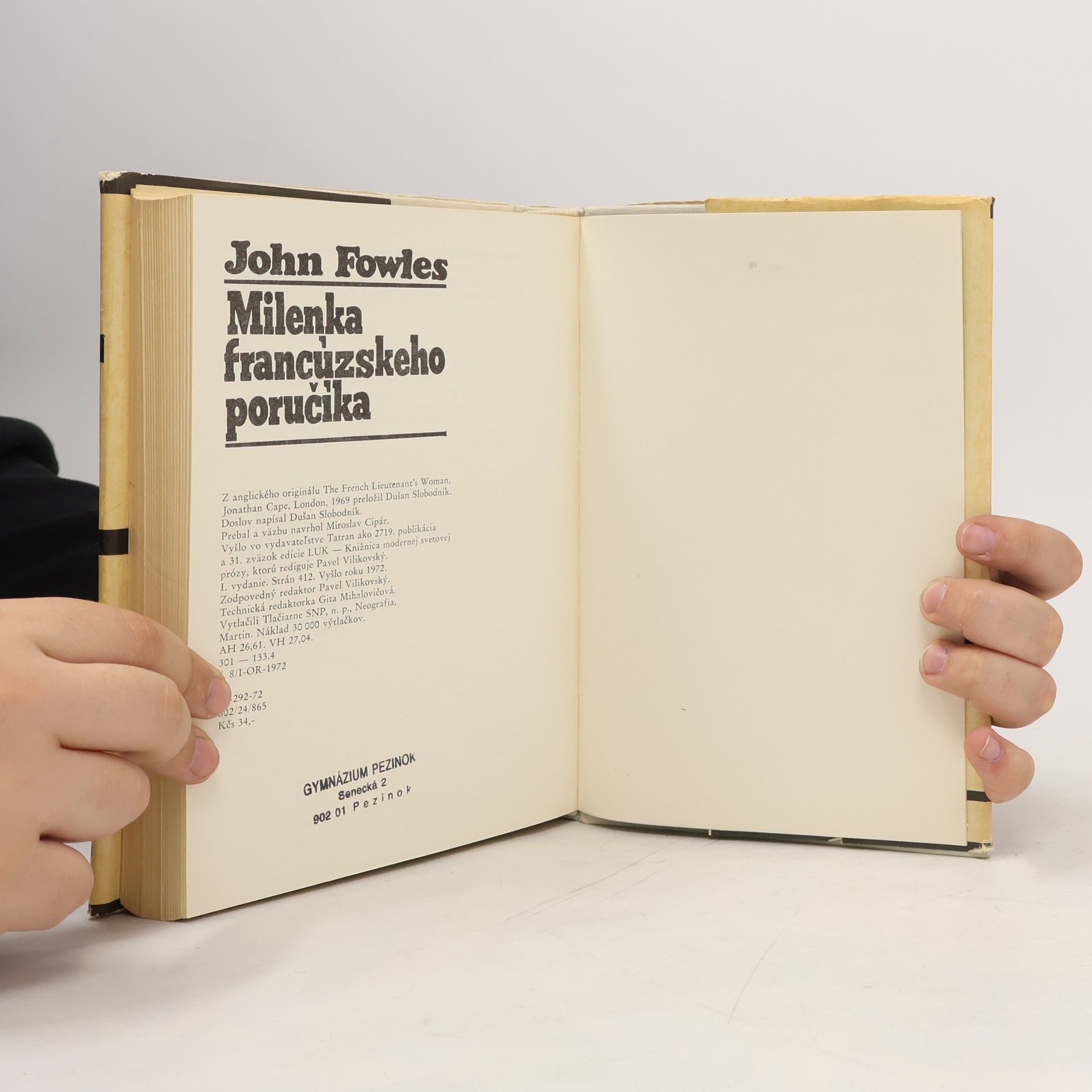 John Fowles Milenka francúzského poručíka