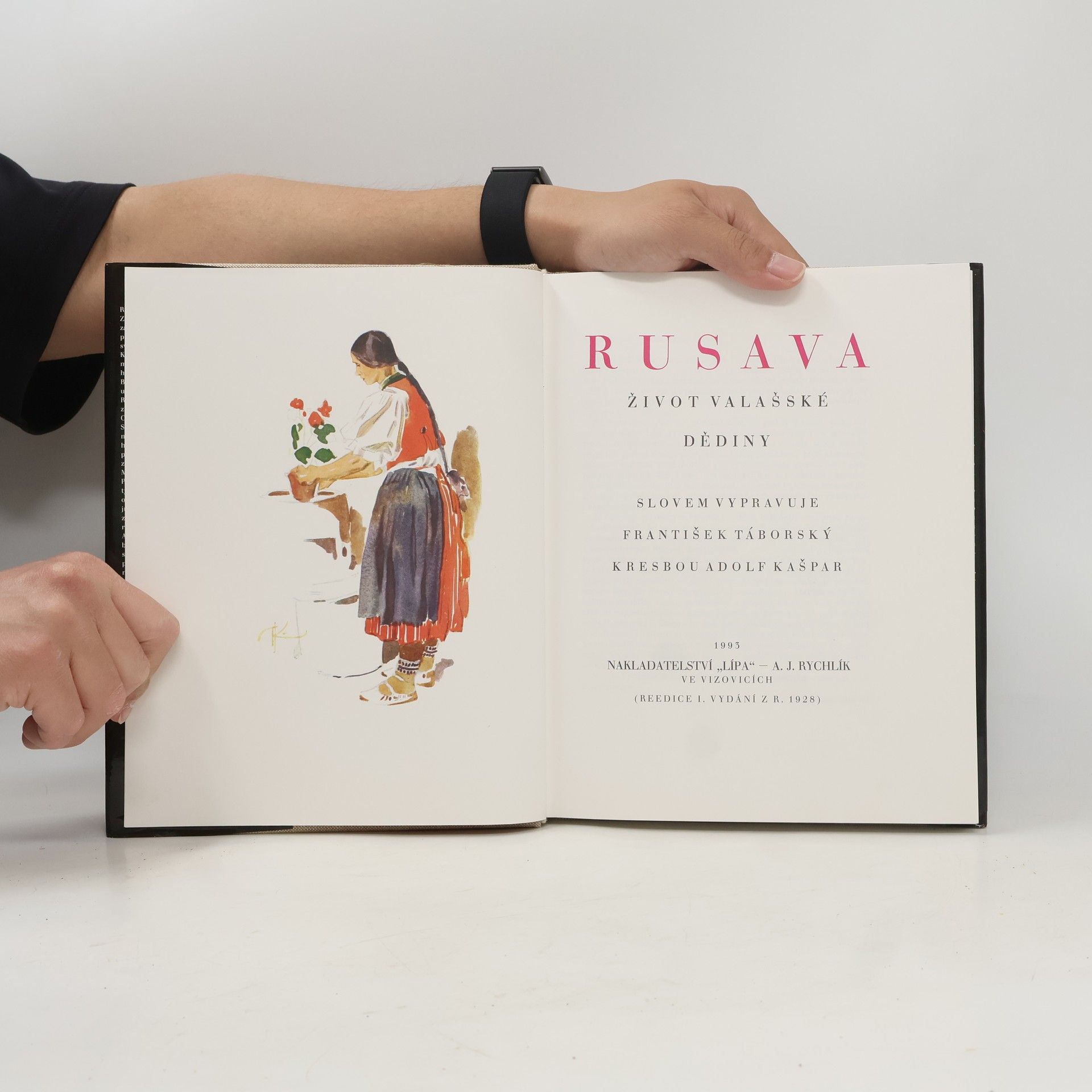 František Táborský Rusava. Život valašské dědiny