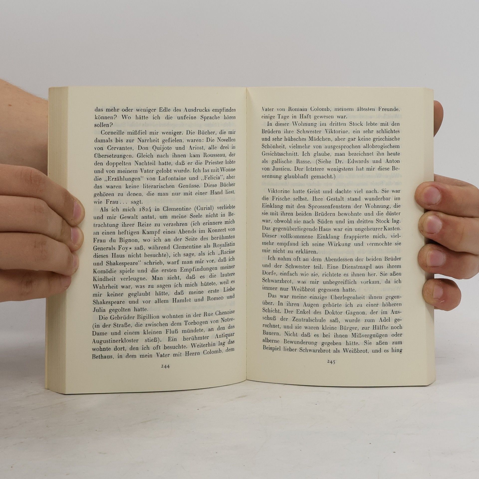 Stendhal Leben des Henri Brulard. Autobiographie
