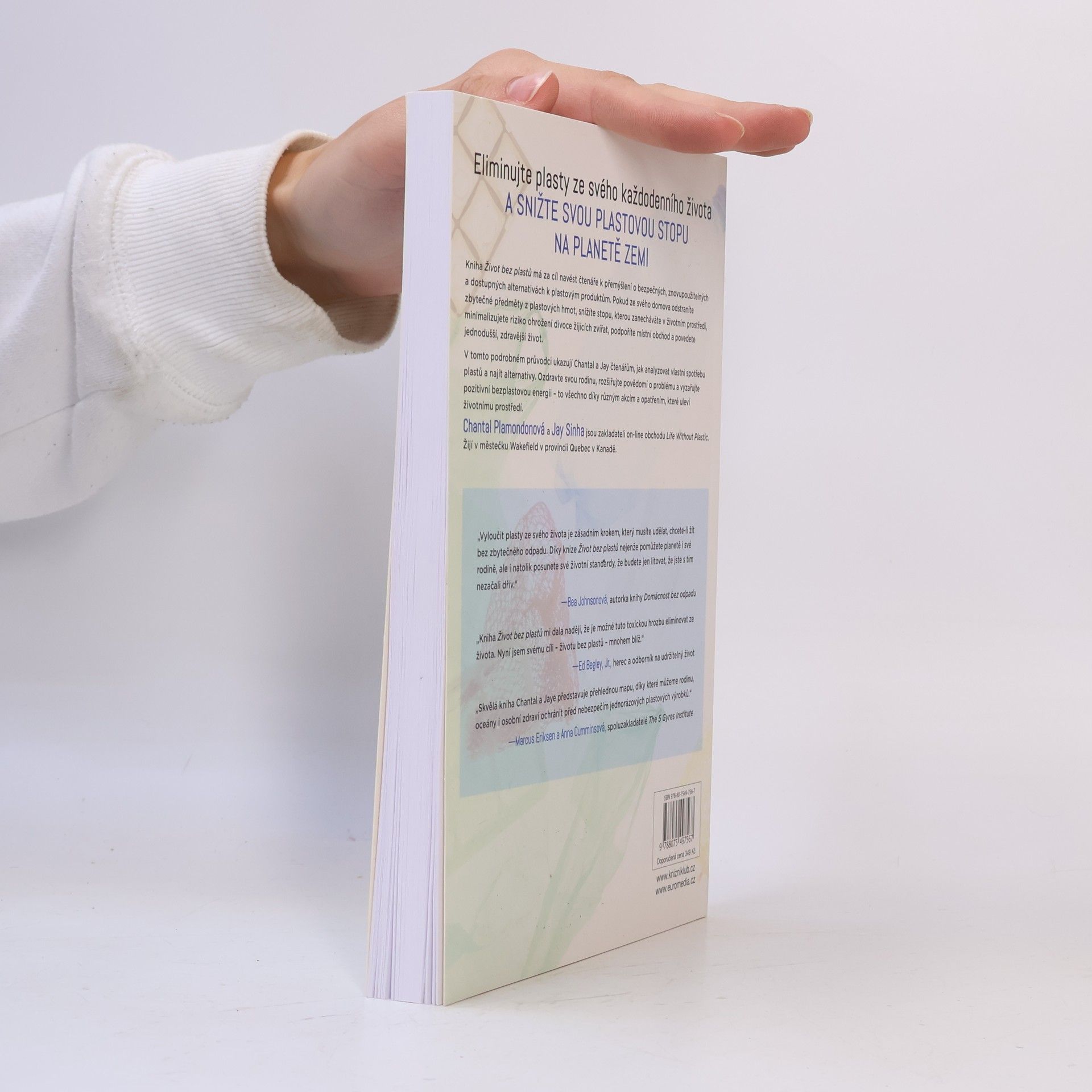 Chantal Plamondon Život bez plastů. Jak se vyhnout plastům v každodenním životě a ozdravit vlastní rodinu i naši planetu
