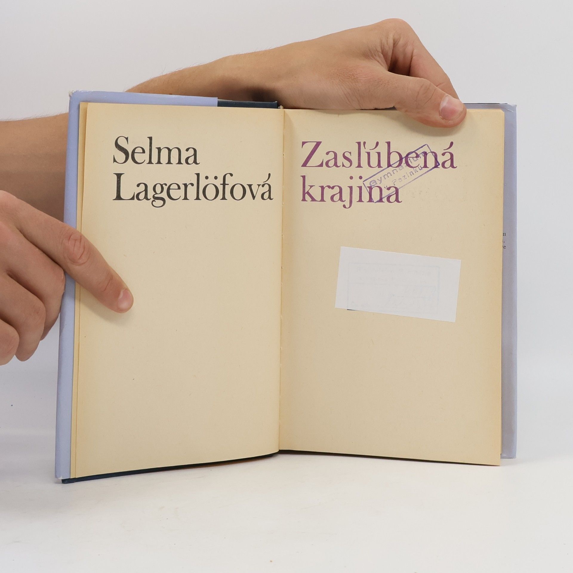 Selma Lagerlöf Zasľúbená krajina