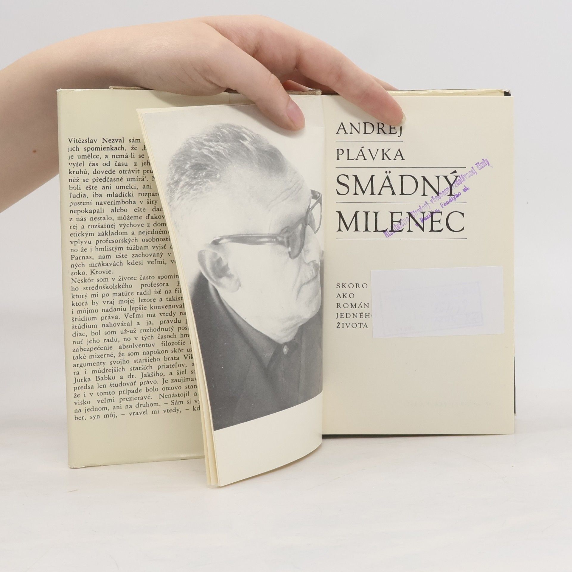 Andrej Plávka Smädný milenec