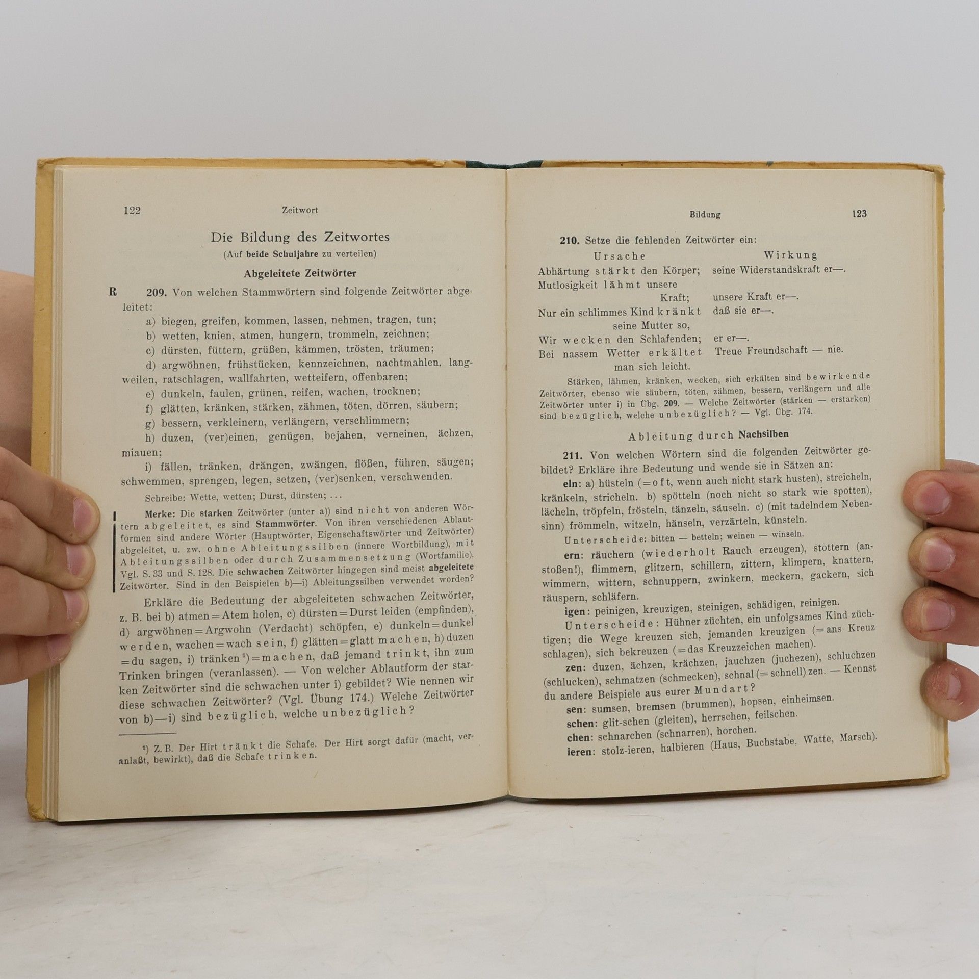 Franz Wollmann Sprachübungen. I. Teil für die 1. und 2. Klasse