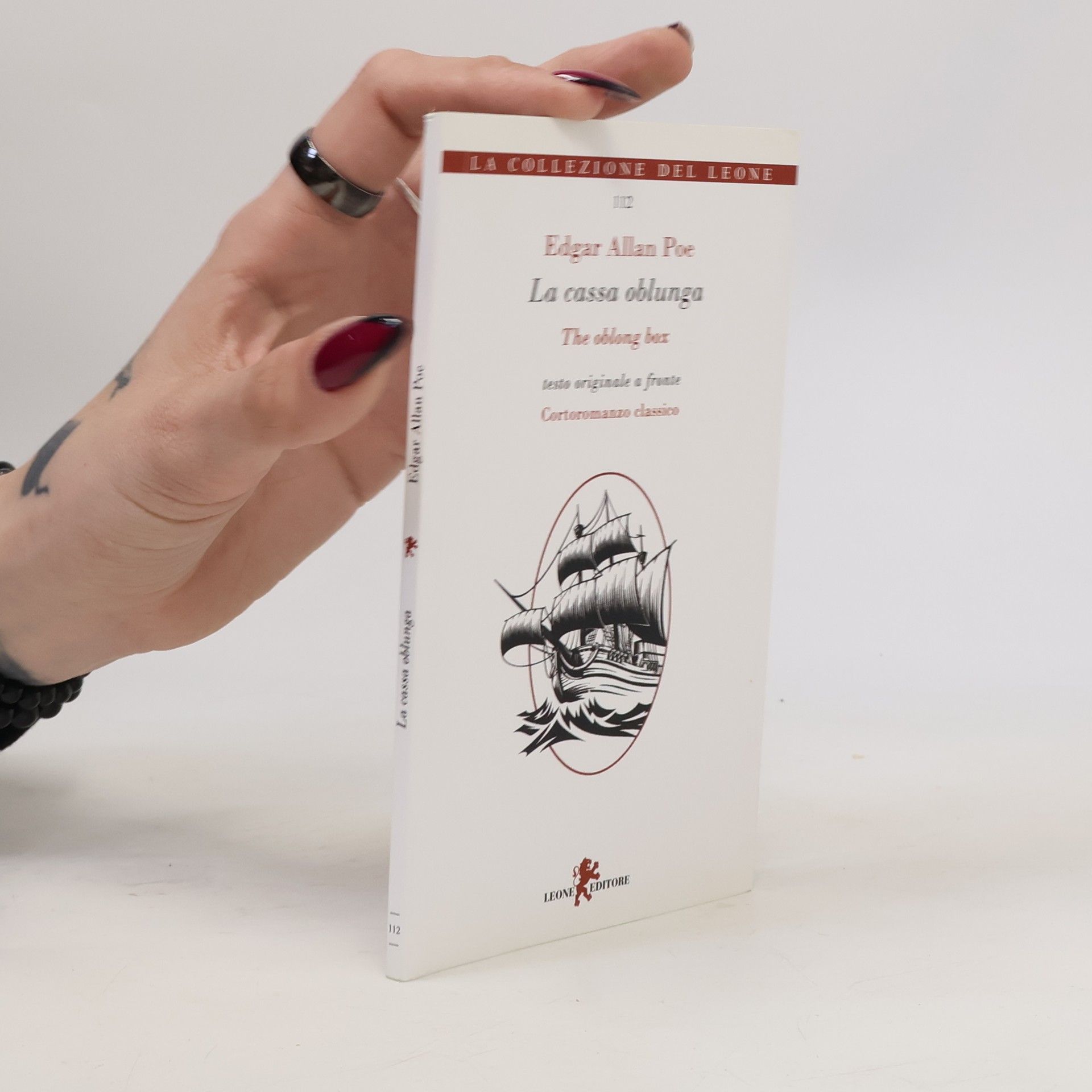 Edgar Allan Poe I leoncini - 112: La cassa oblunga-The Oblong Box. Ediz. bilingue
